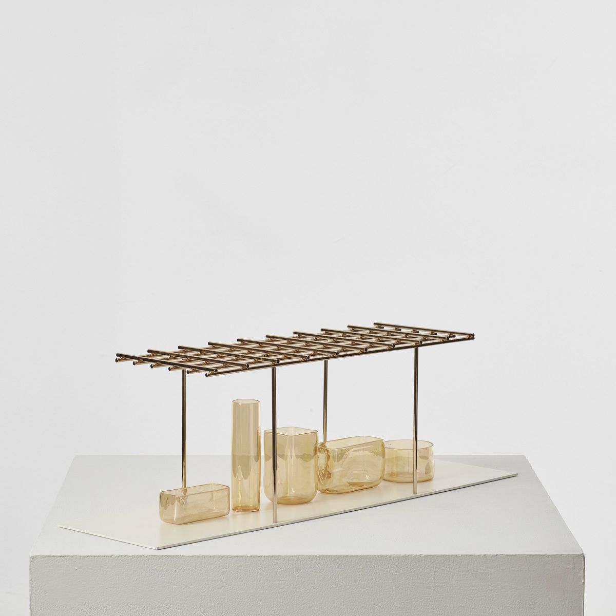 Andrea Branzi ‘Golden Gate’ Centerpiece Dg Milano, Italy, 2004 photo furniture