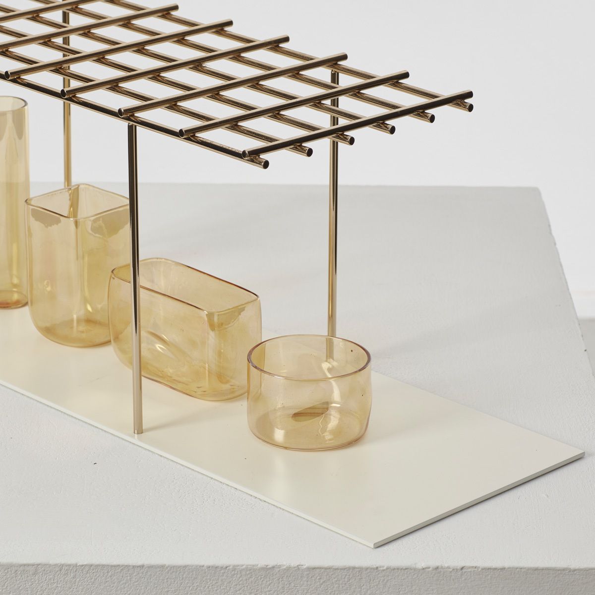 photo furniture Andrea Branzi ‘Golden Gate’ Centerpiece Dg Milano, Italy, 2004
