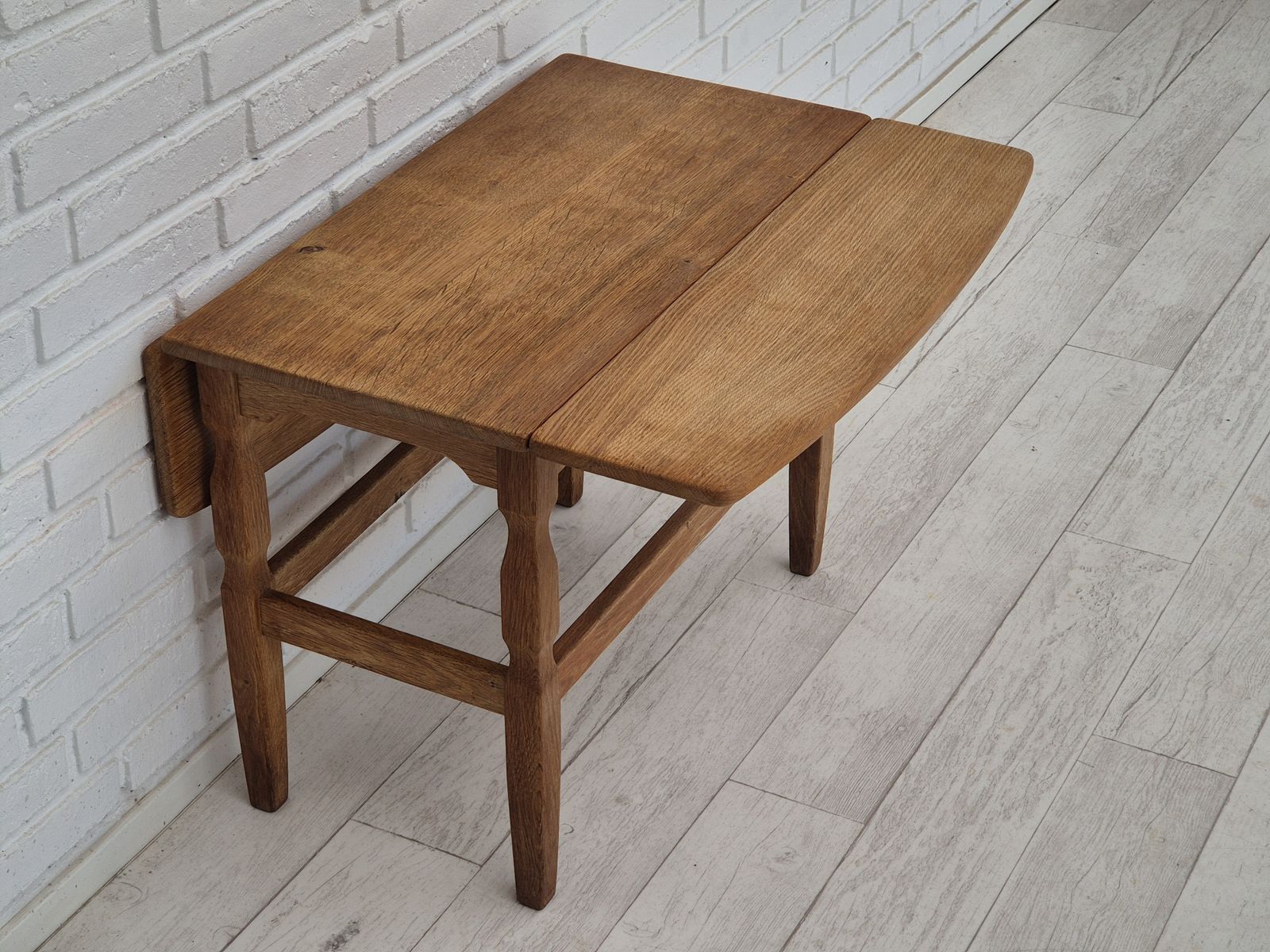 1970s, Danish Design By Henning Kjærnulf For Eg Kvalitetsmøbel, Foldable Table, Oak. photo buy