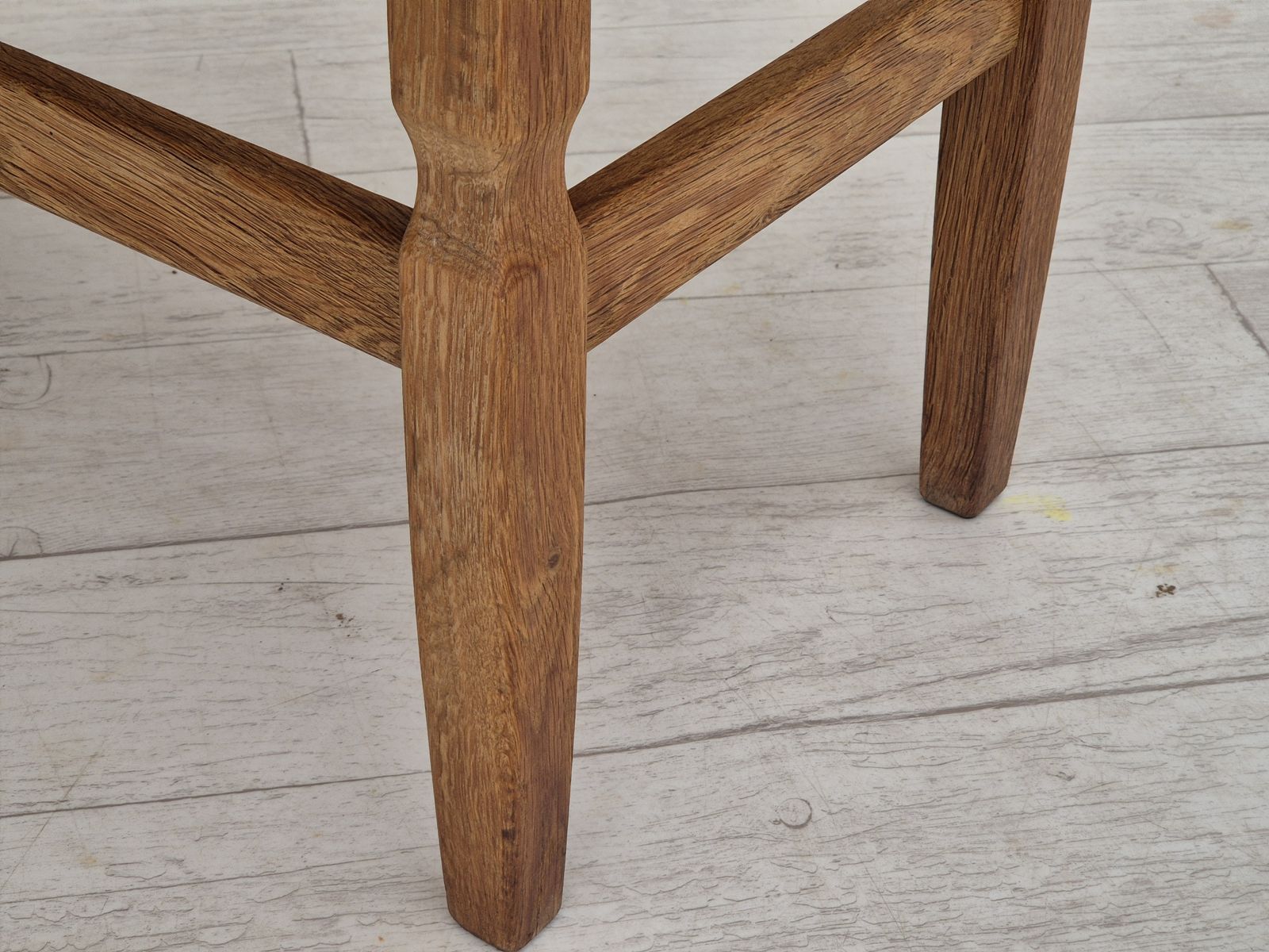 photo for sale 1970s, Danish Design By Henning Kjærnulf For Eg Kvalitetsmøbel, Foldable Table, Oak.