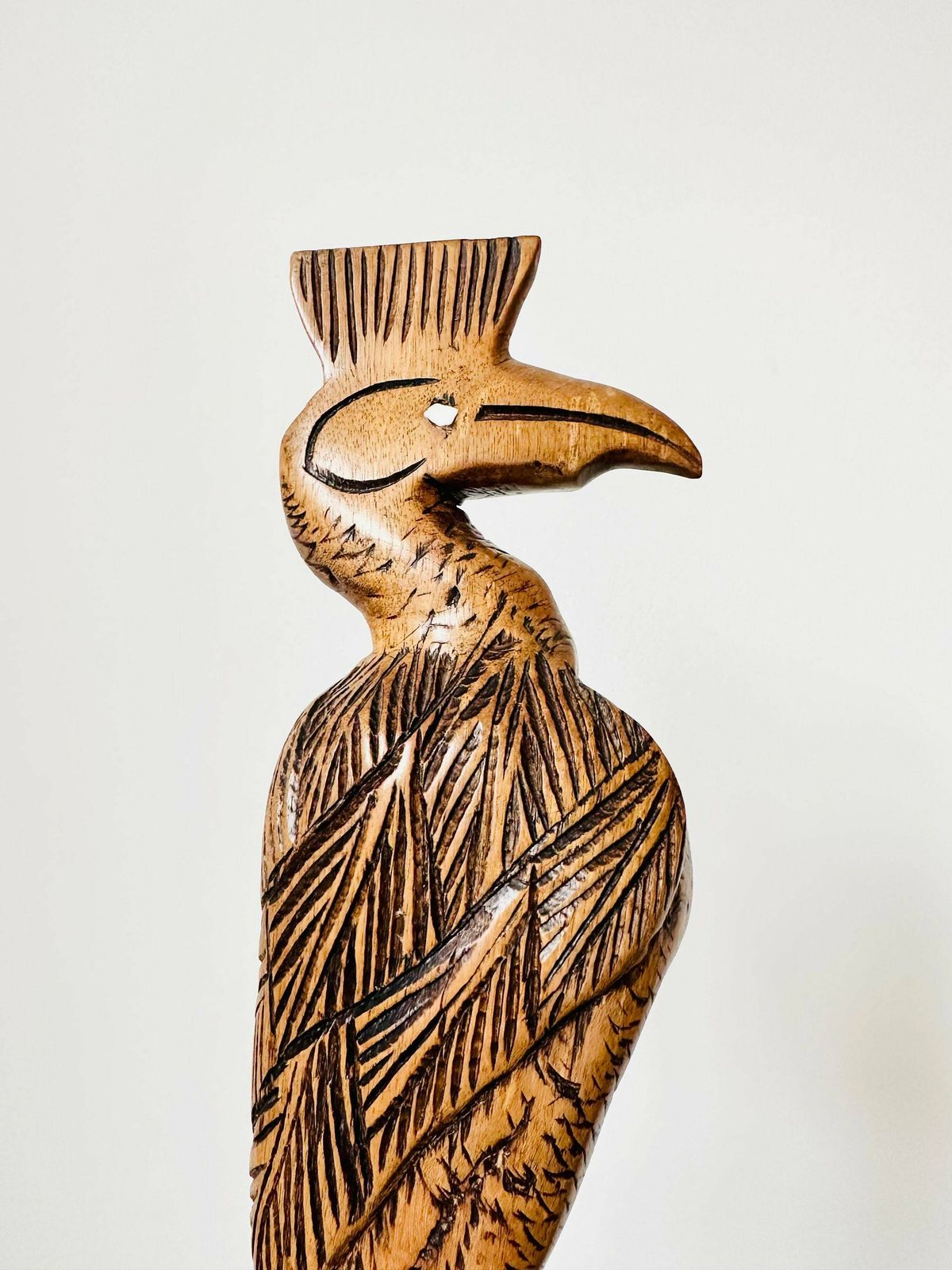 Pair Of Wood Birds, Hand Carved Birds photo 50.0