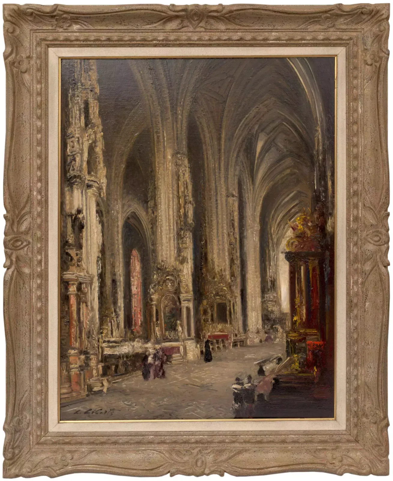 Interior Of Cathedral Of St. Stephanus photo for sale