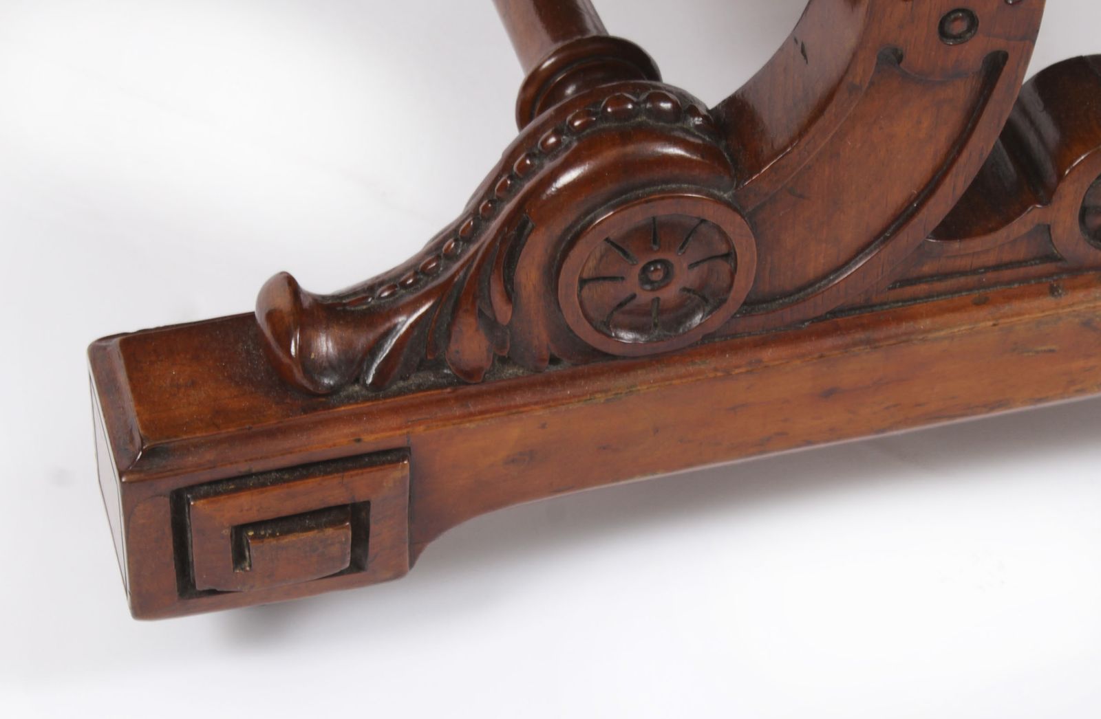 Antique French Empire Stool Circa 1820 19th C photo buy