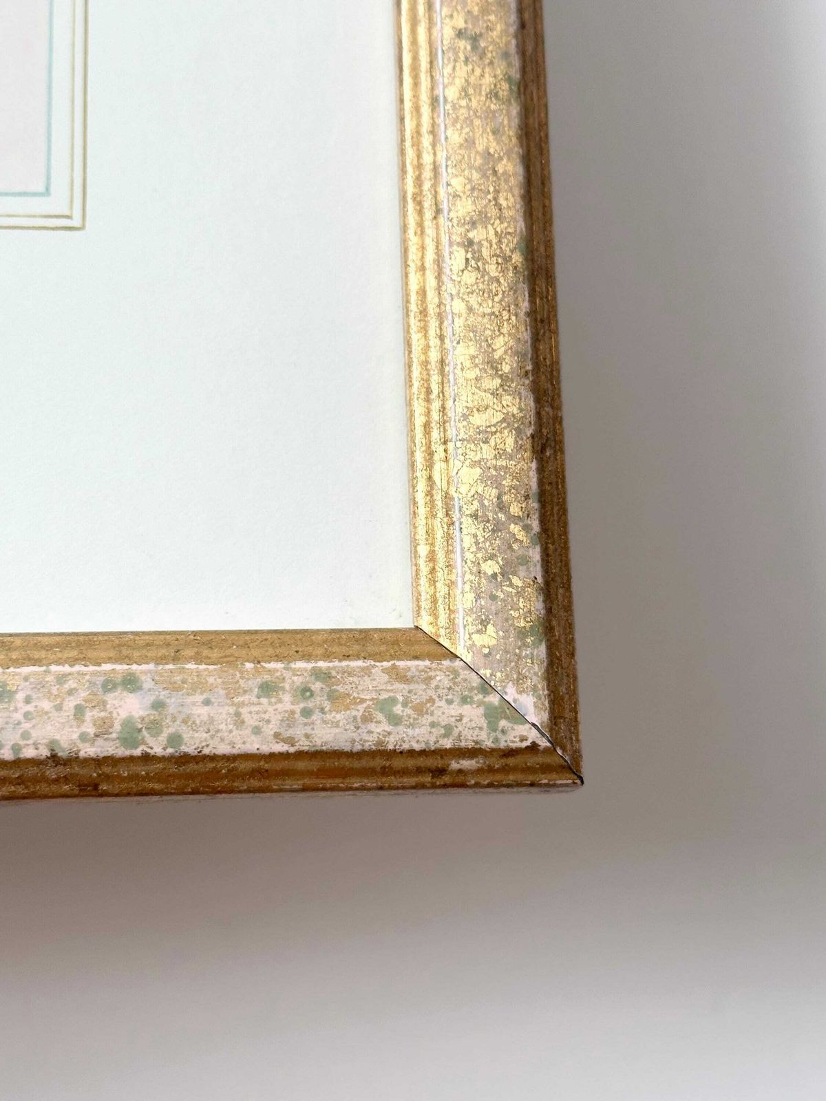 Framed Abstract Floral Print, Gillian Mcdonald Limited Edition Tulips Print photo vintage