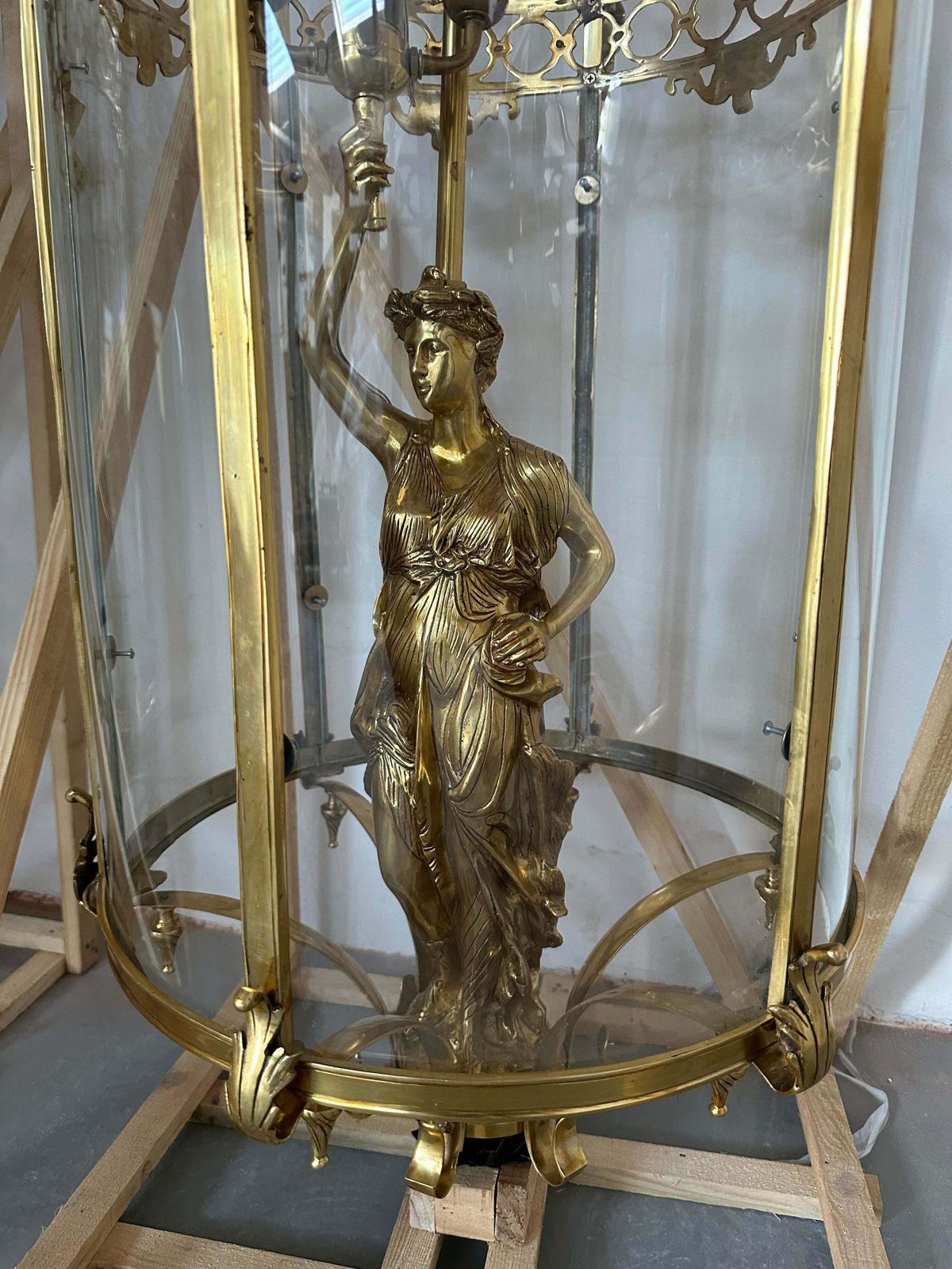 Stunning 1950’s Liberty Lanterns From Nyc (Pair Available) photo vinterior