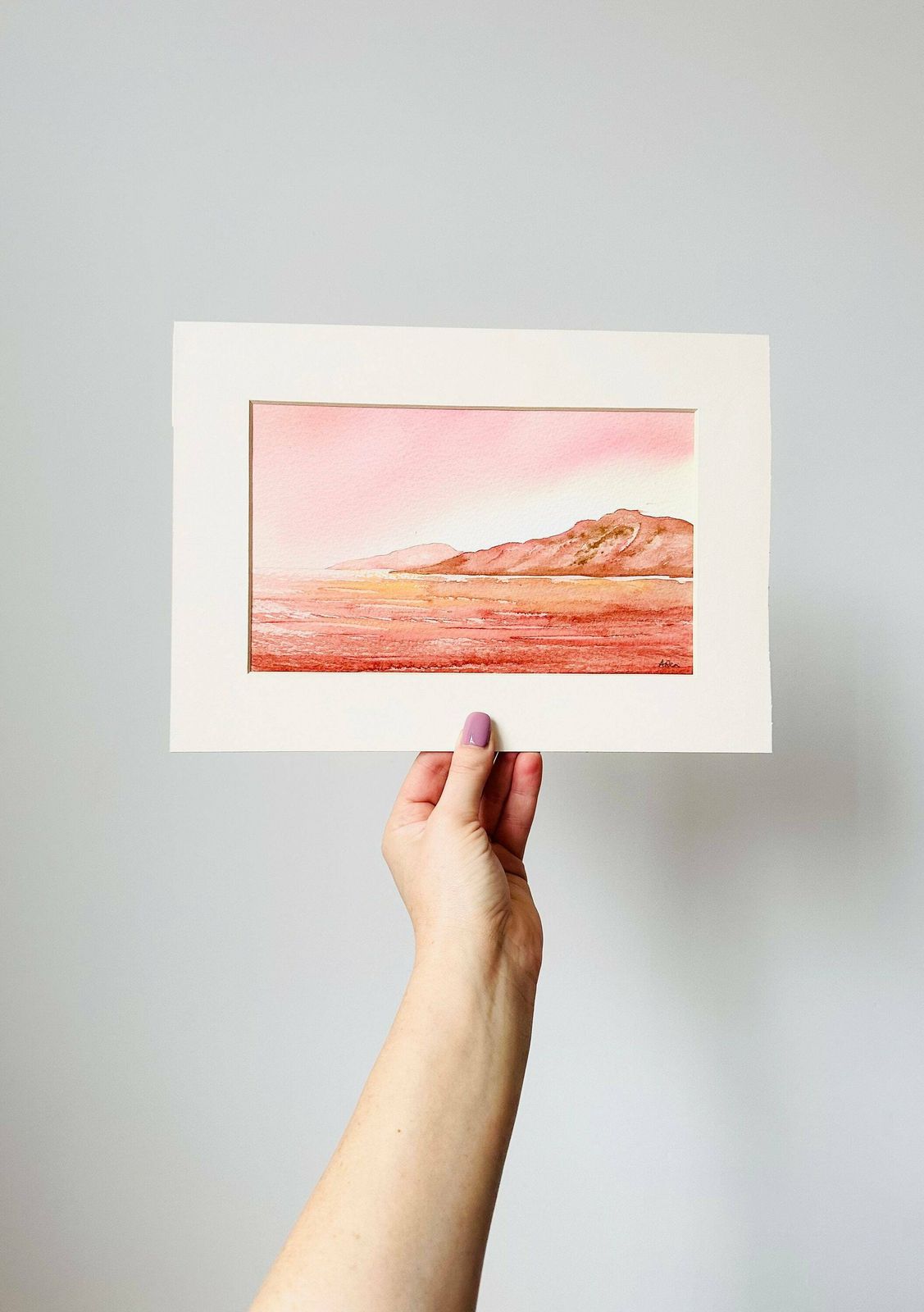 Original Watercolour Painting, Landscape, Unframed Painting
