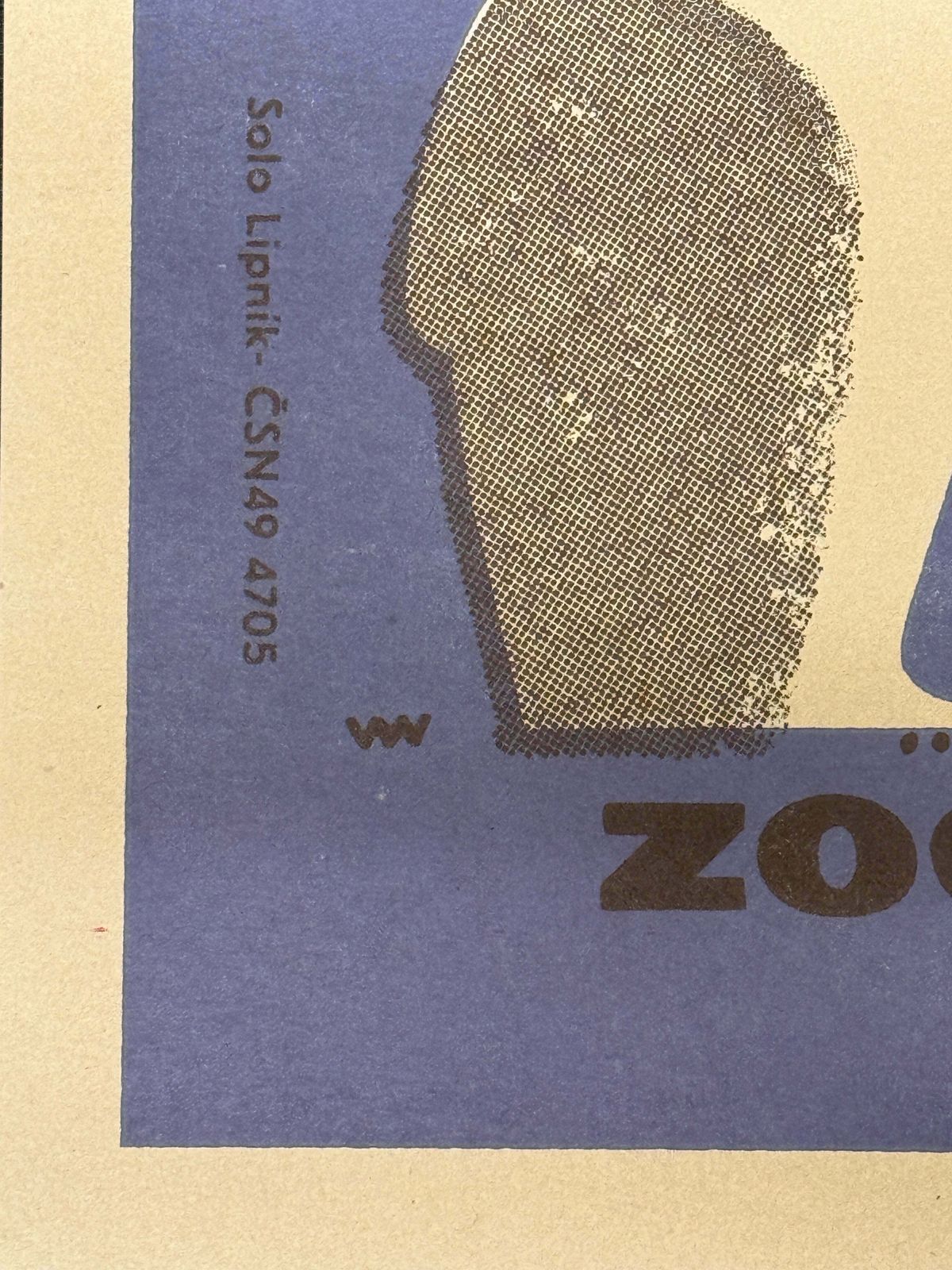 Limited Edition Czech Match Box Art Poster 85 Of 240 Zoo Praha Polar Bear photo buy