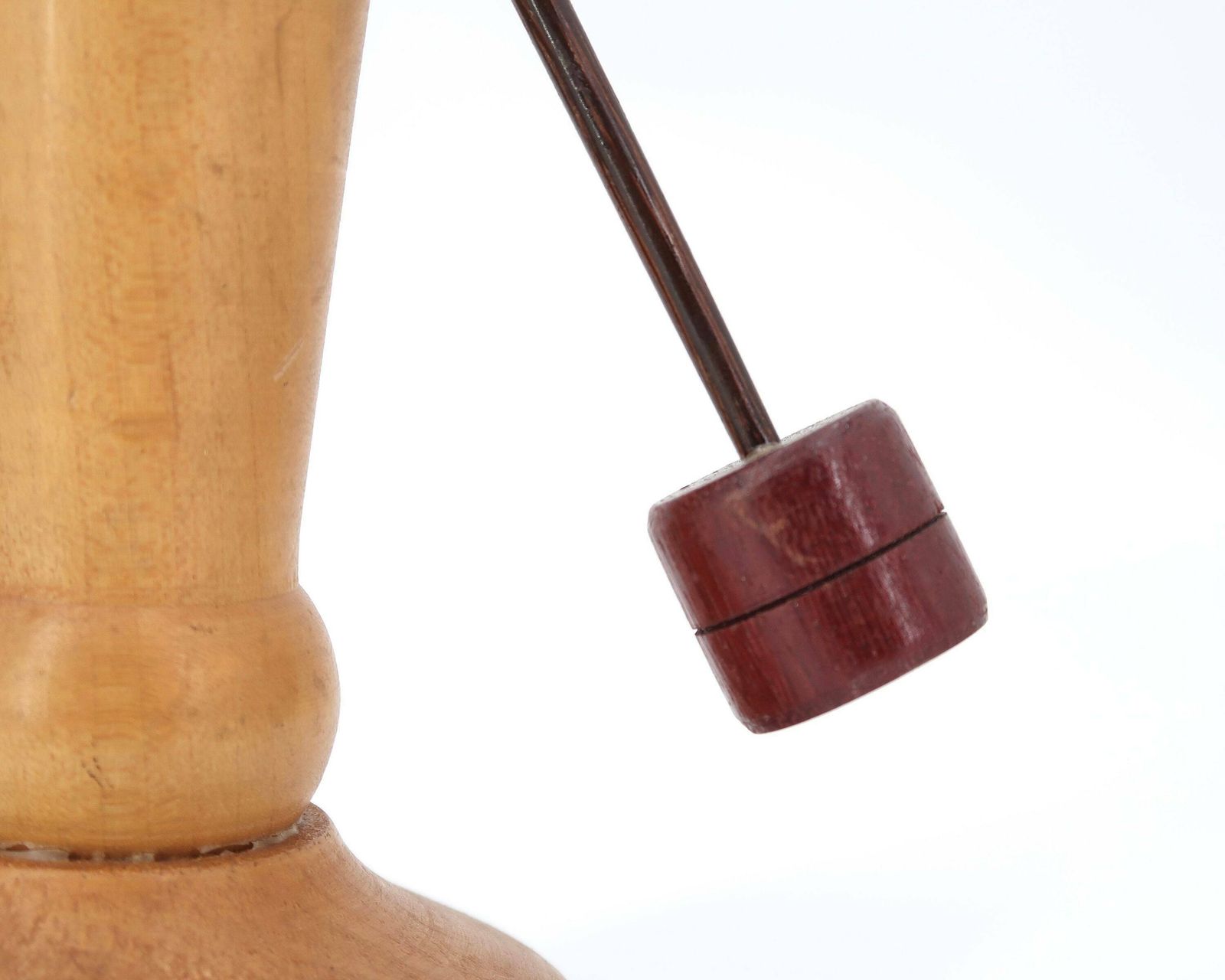Wood Desk Seesaw Sculpture : Sailor Smoking A Pipe, 1970s / Balance, Balancing, Pendulum, Vintage, Mobile Stabile, Kinetic photo for sale