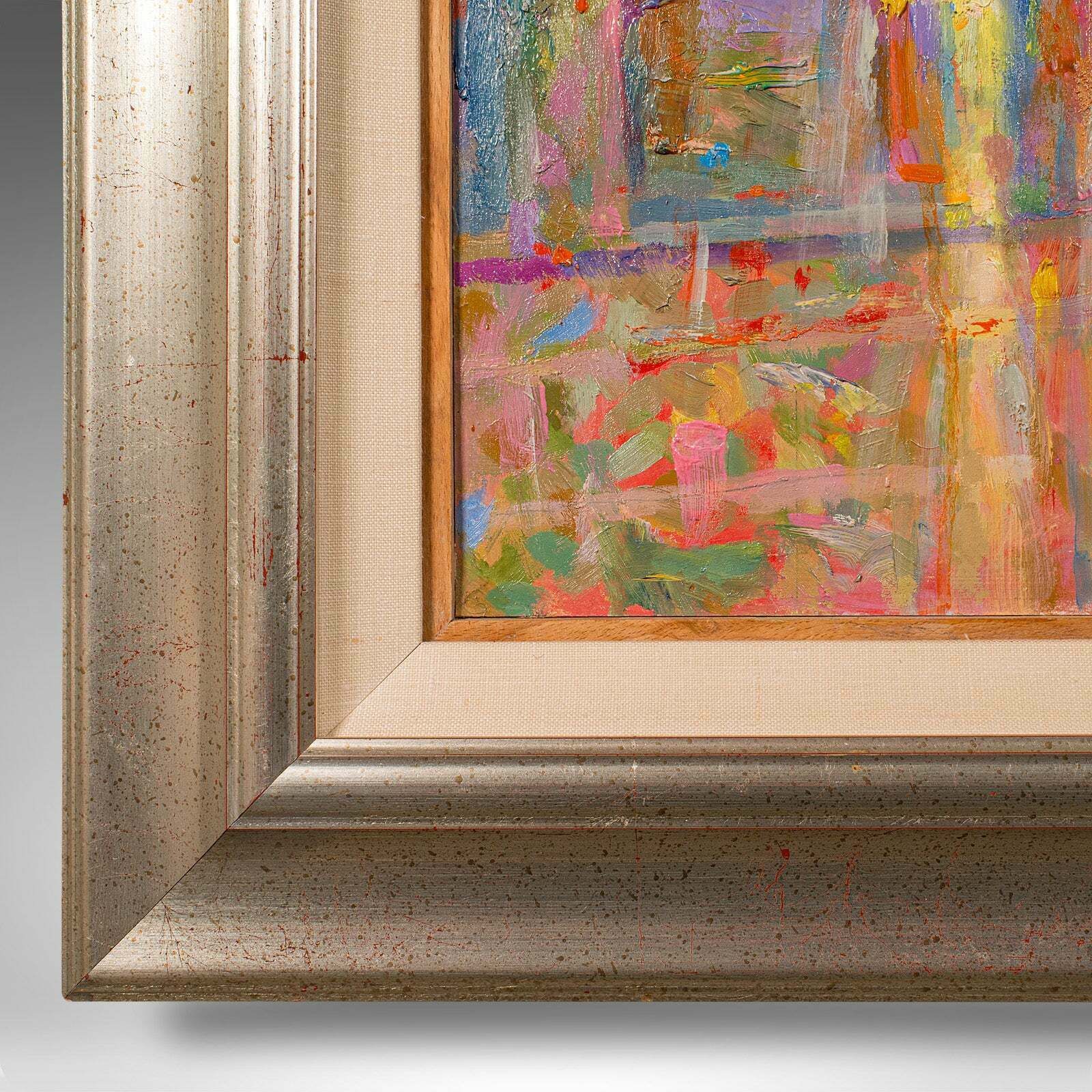 Contemporary Venetian Painting, English, Oil On Canvas, Venice Sunlight, Signed photo buy