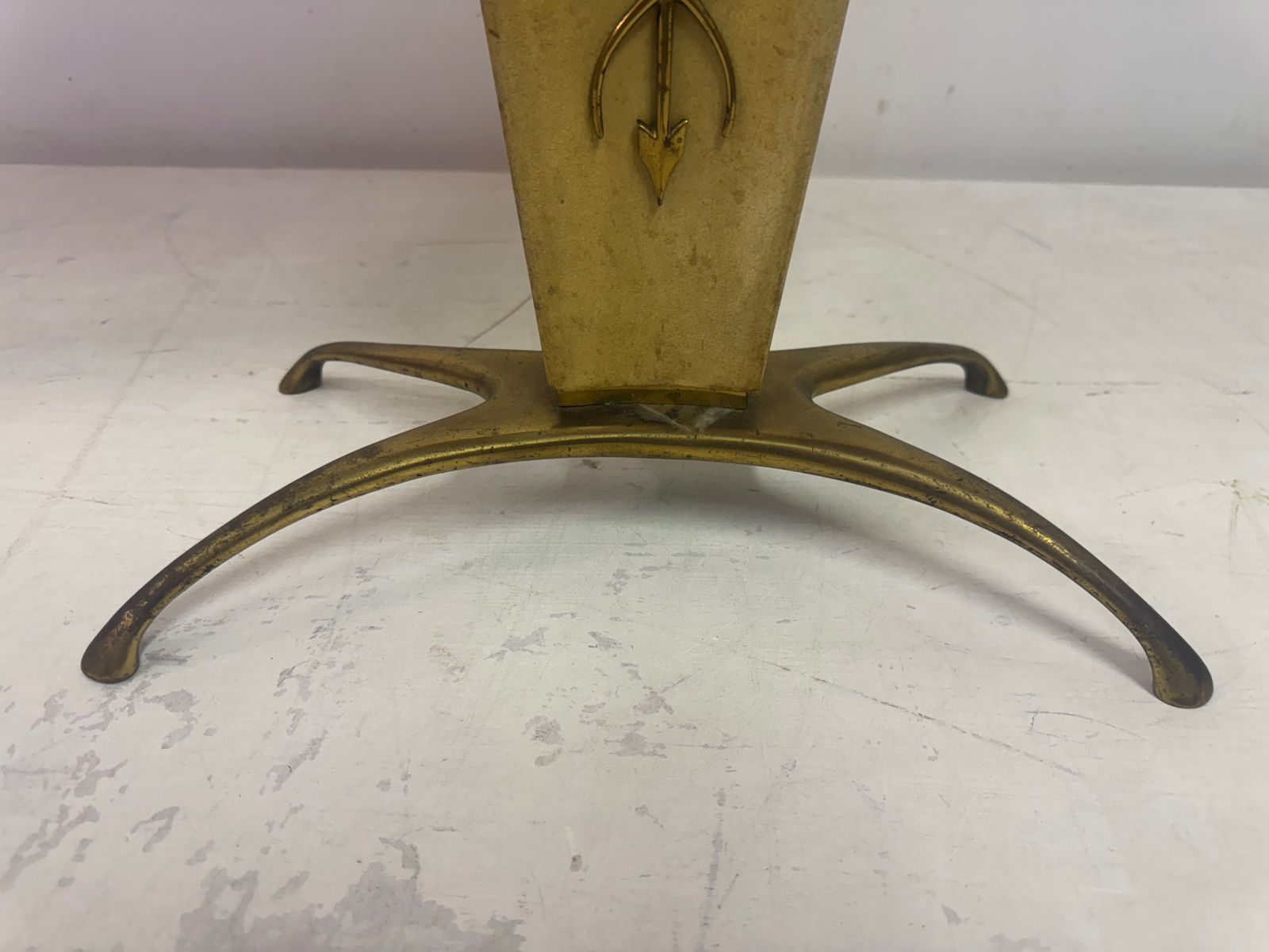 Pair Of 1950s Italian Parchment Bedside Tables Or Nightstands photo vinterior