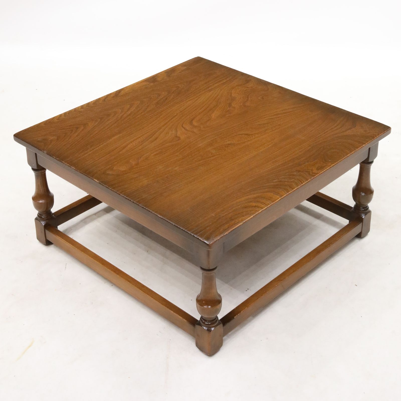 Ercol Square Low Coffee Table In Golden Dawn Finish 69cm Square Free Uk Delivery photo Furniture