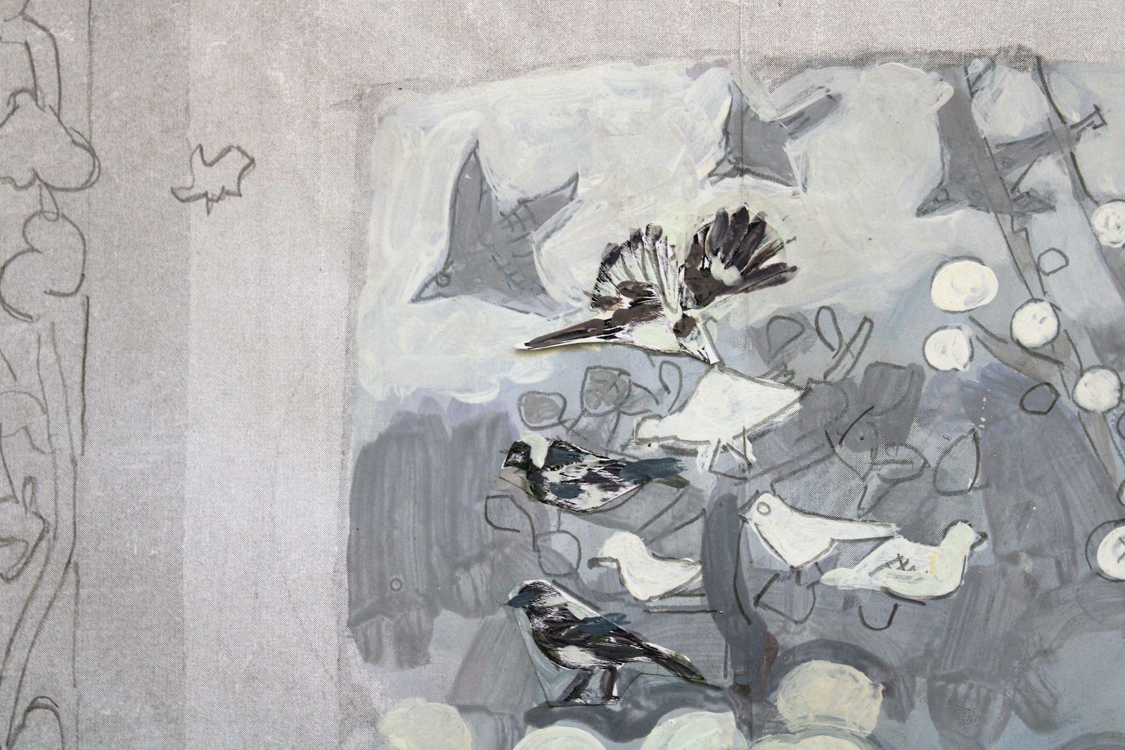 Victor Karnauh Nature Is Waking Up. Tempera On Paper, 27 X 33 Cm photo Art