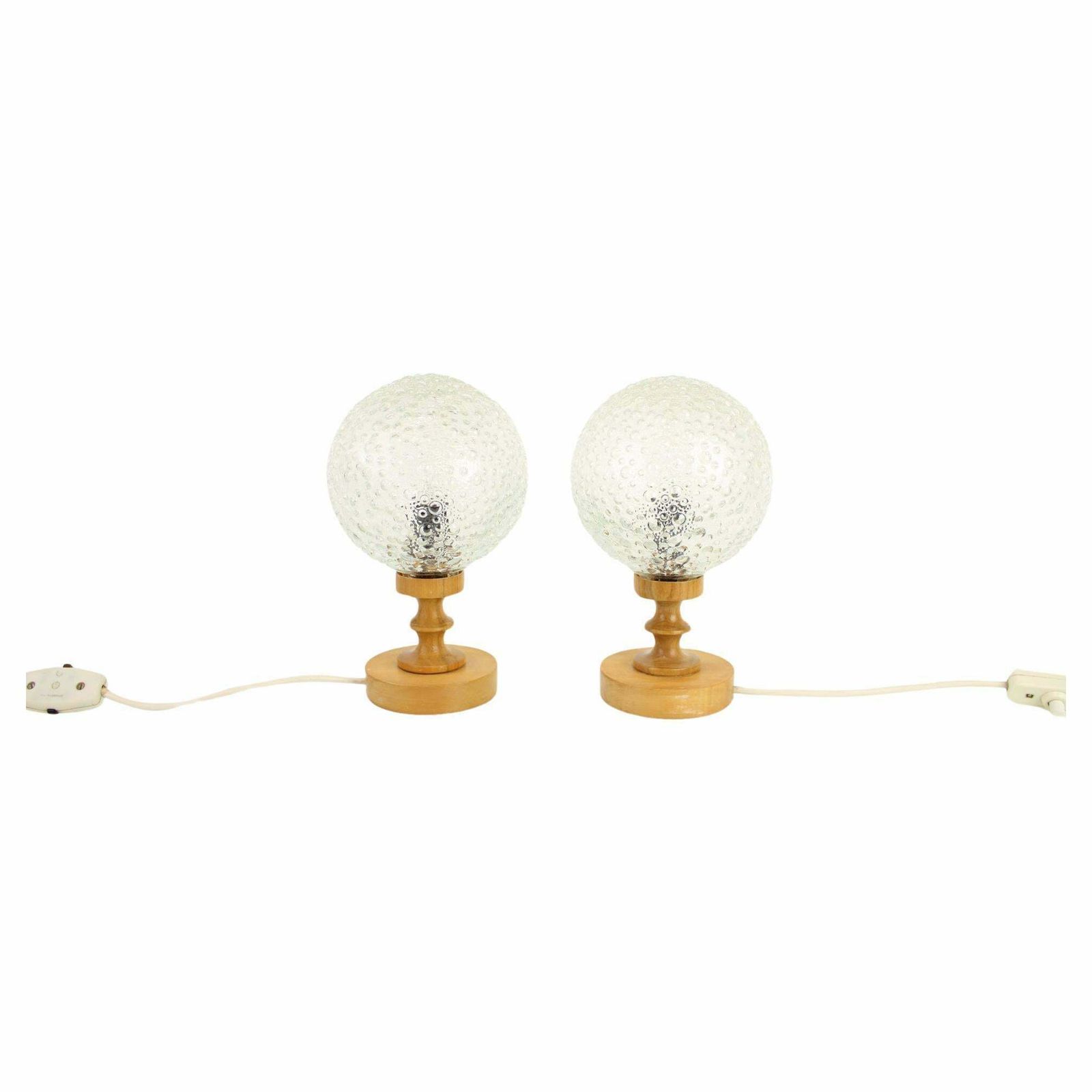 Pair Of Mid Century Table Lamps, 1970's, Hungary