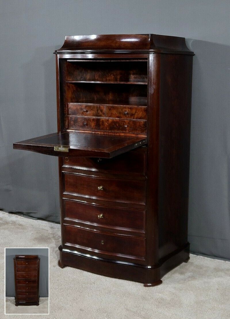 Weekly Secretary In Rosewood, Napoleon III Period – Mid 19th Century