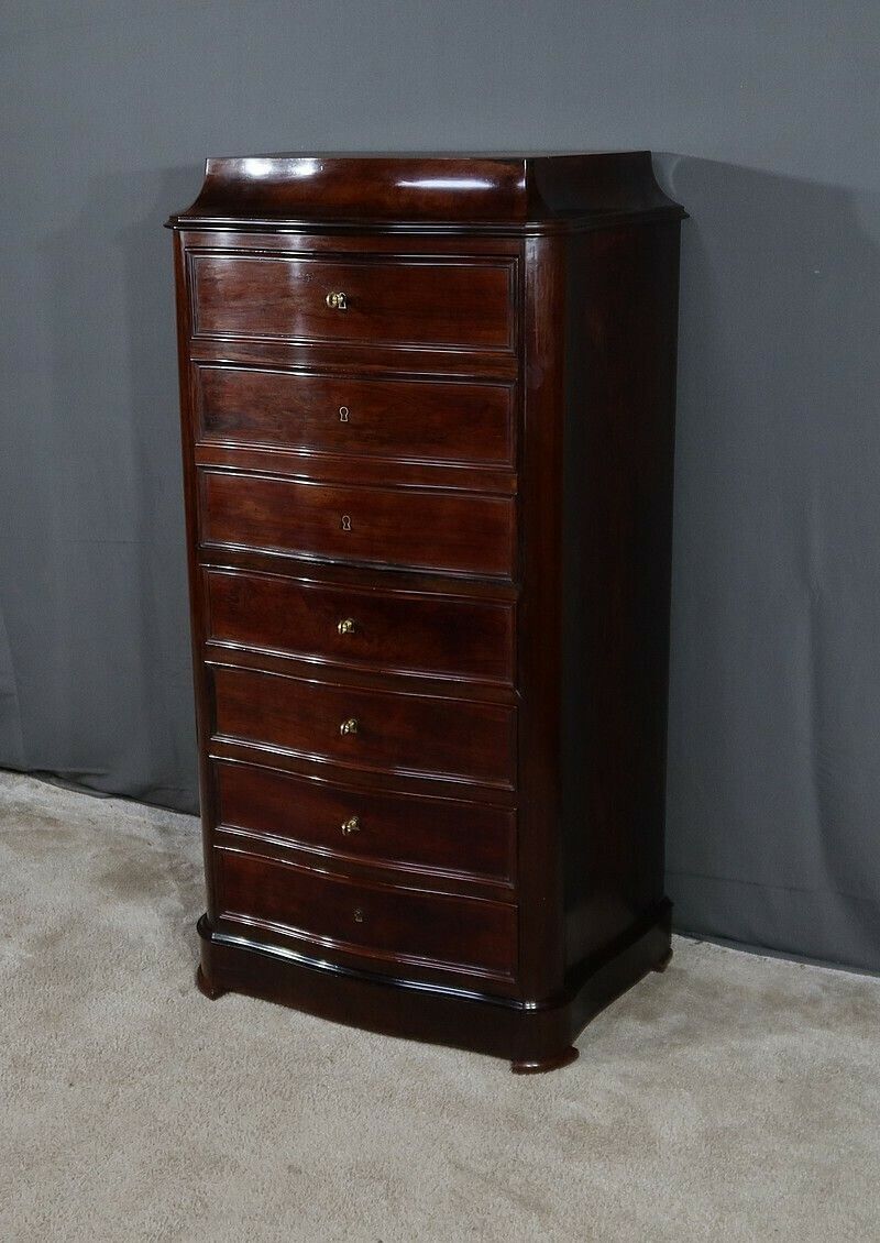 Weekly Secretary In Rosewood, Napoleon III Period – Mid 19th Century photo for sale
