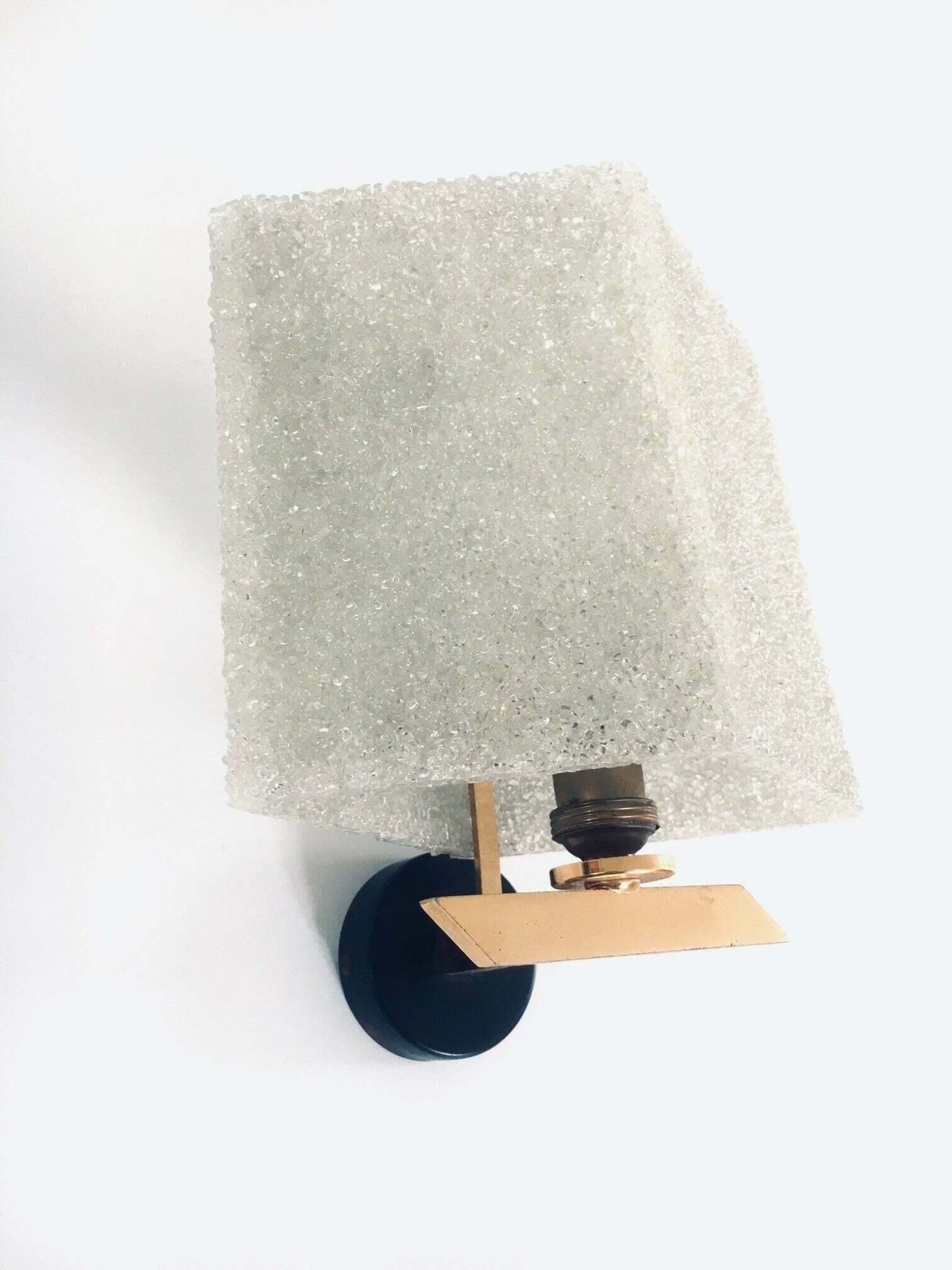 photo vinterior Franse Design Wandlampen, Inbouw – Set Van 2, Ca. Jaren 1960
