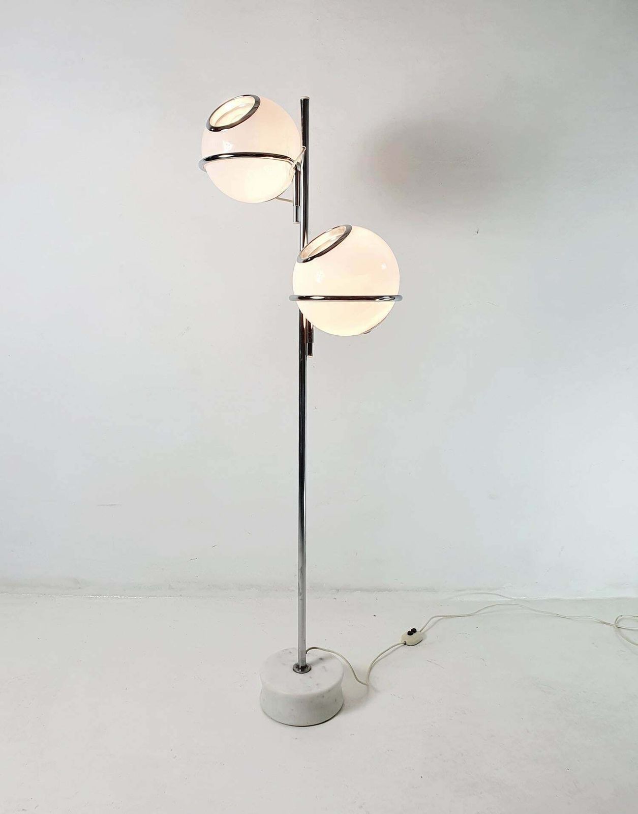 Floor Lamp Model 1094 By Gino Sarfatti Italy 1969 photo furniture