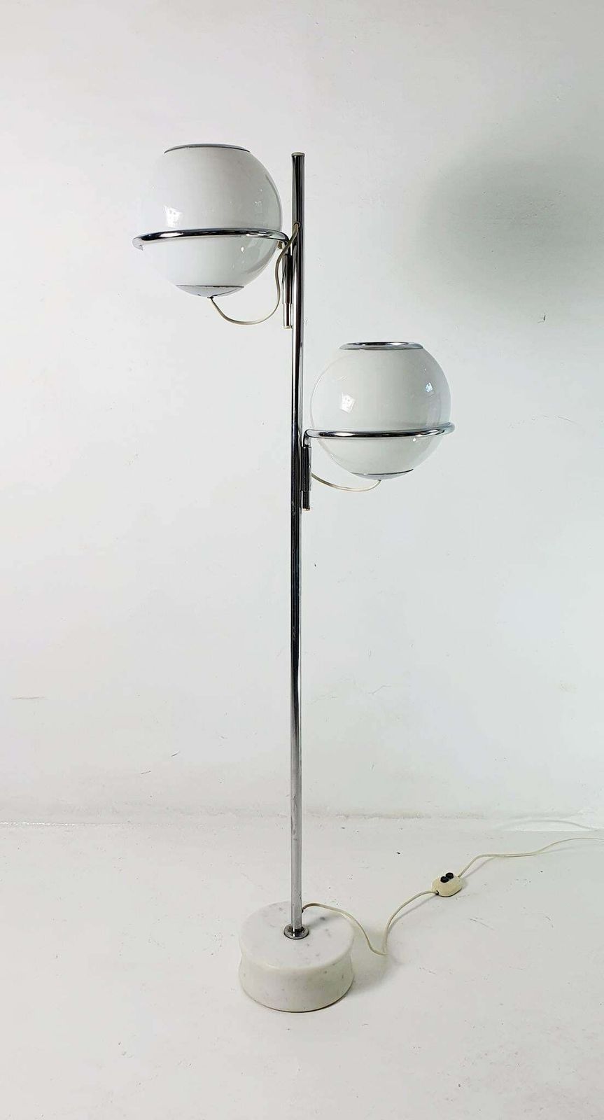Floor Lamp Model 1094 By Gino Sarfatti Italy 1969 photo furniture