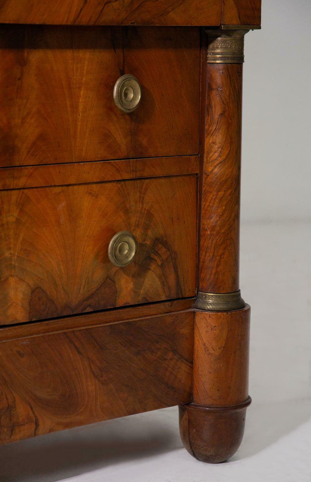 photo for sale Italian Empire Trumeau In Briarwood And Brass With Secrets