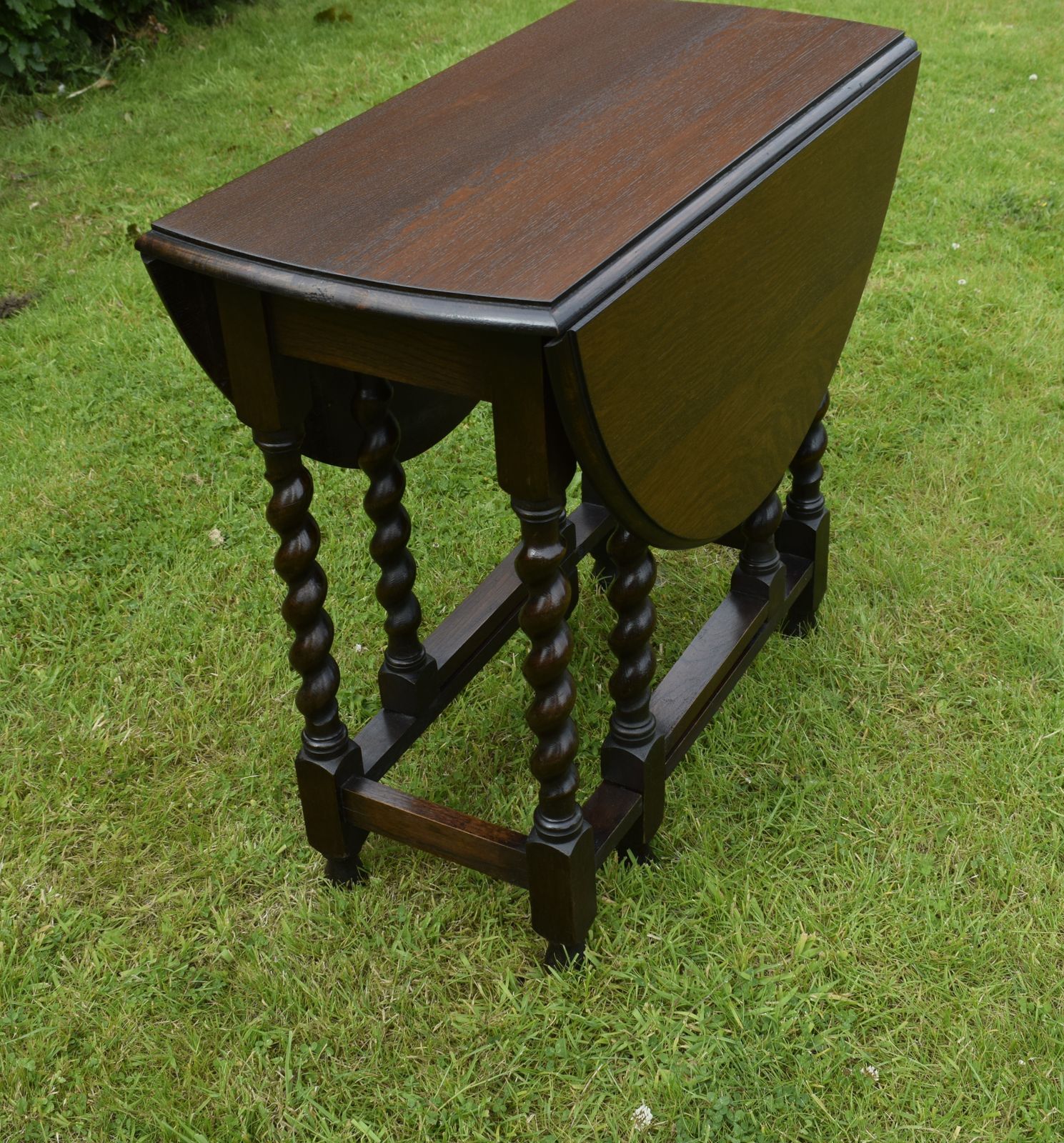 photo for sale Oak Gateleg Dining Table, 1910s