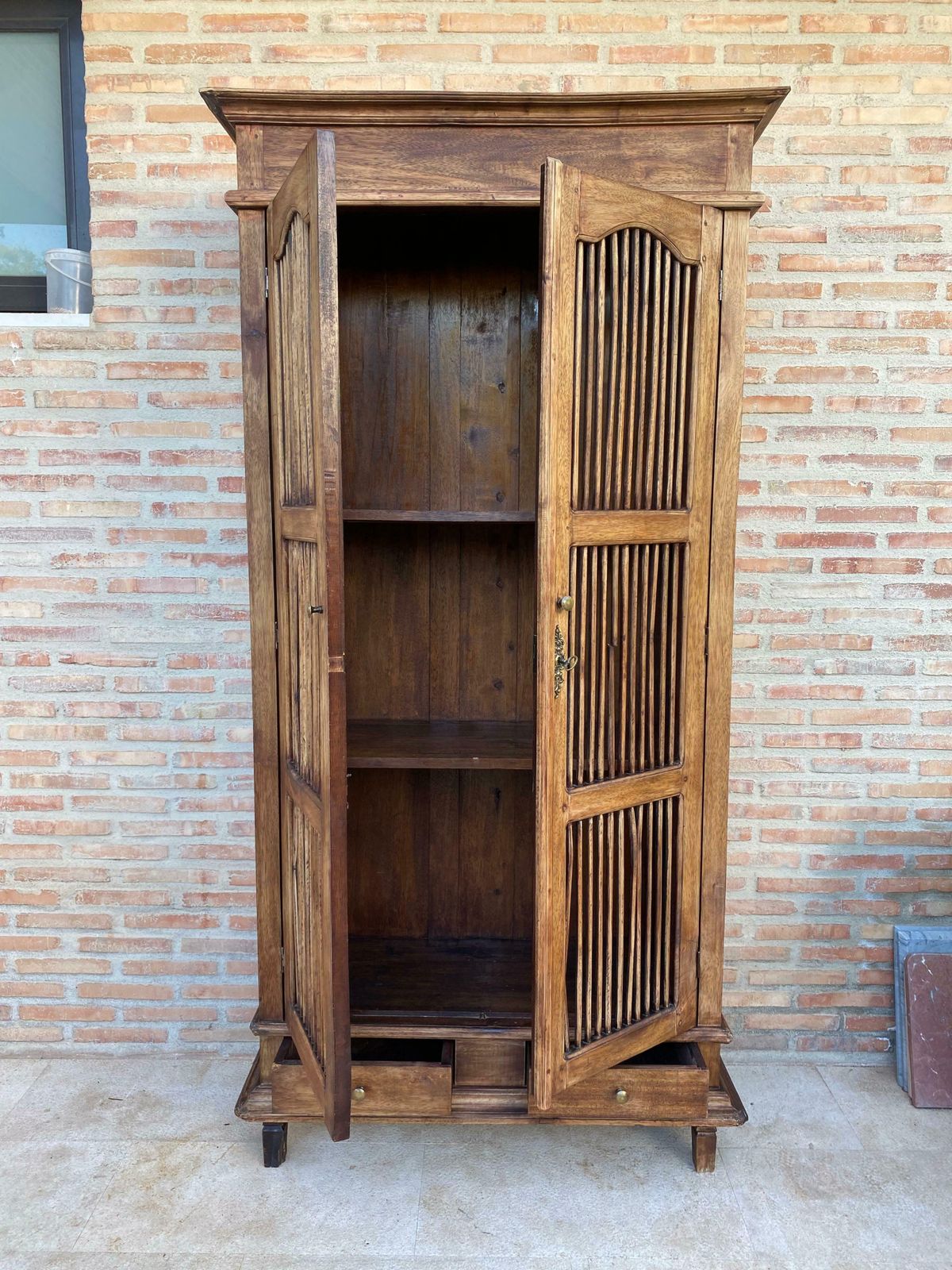 18th Century Cupboard Or Cabinet, Wine Rack, Pine, French, Restored photo 6051.0