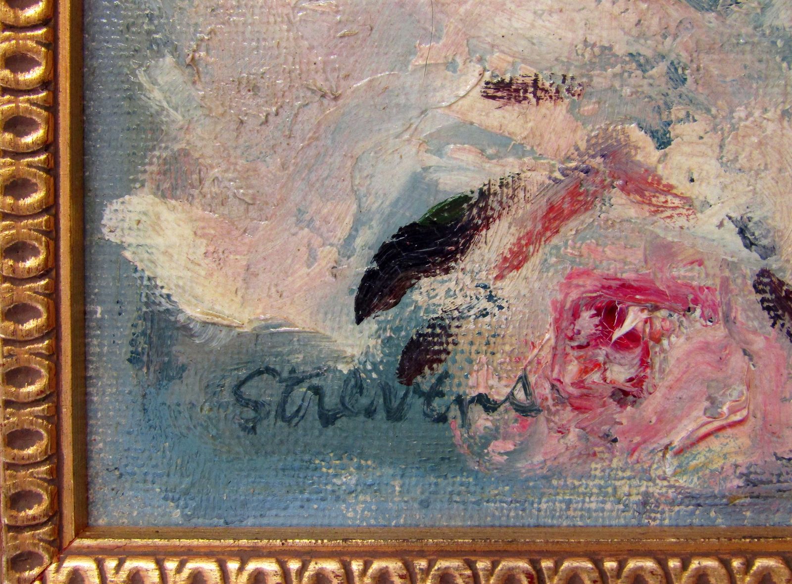 Fine Impressionist Oil On Canvas Society Lady By John Strevens (1902 1990) photo buy