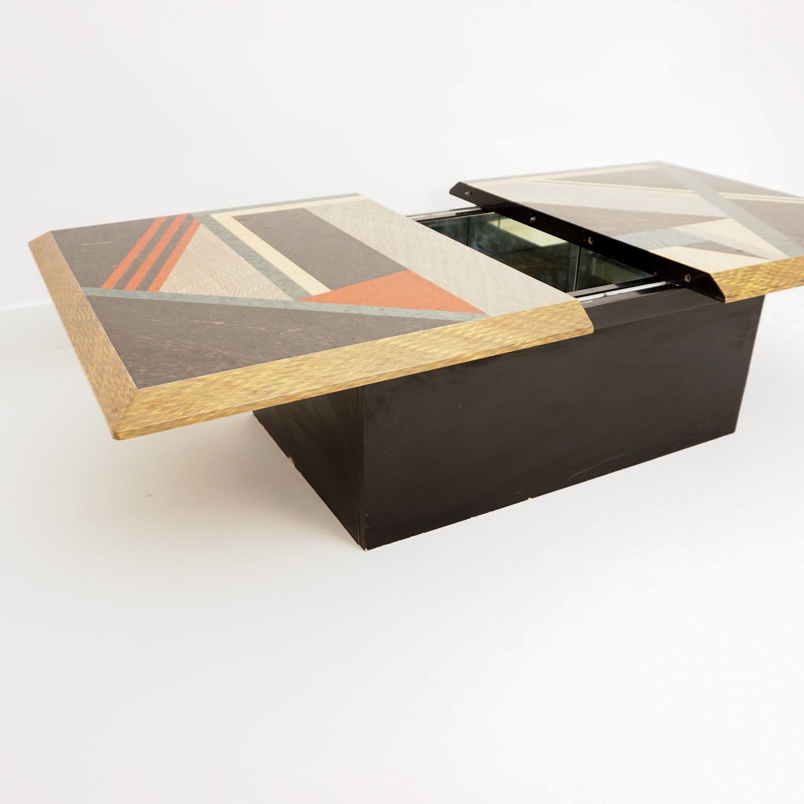 Giovanni Offredi Coffee Table For Saporiti, 1980 photo Furniture
