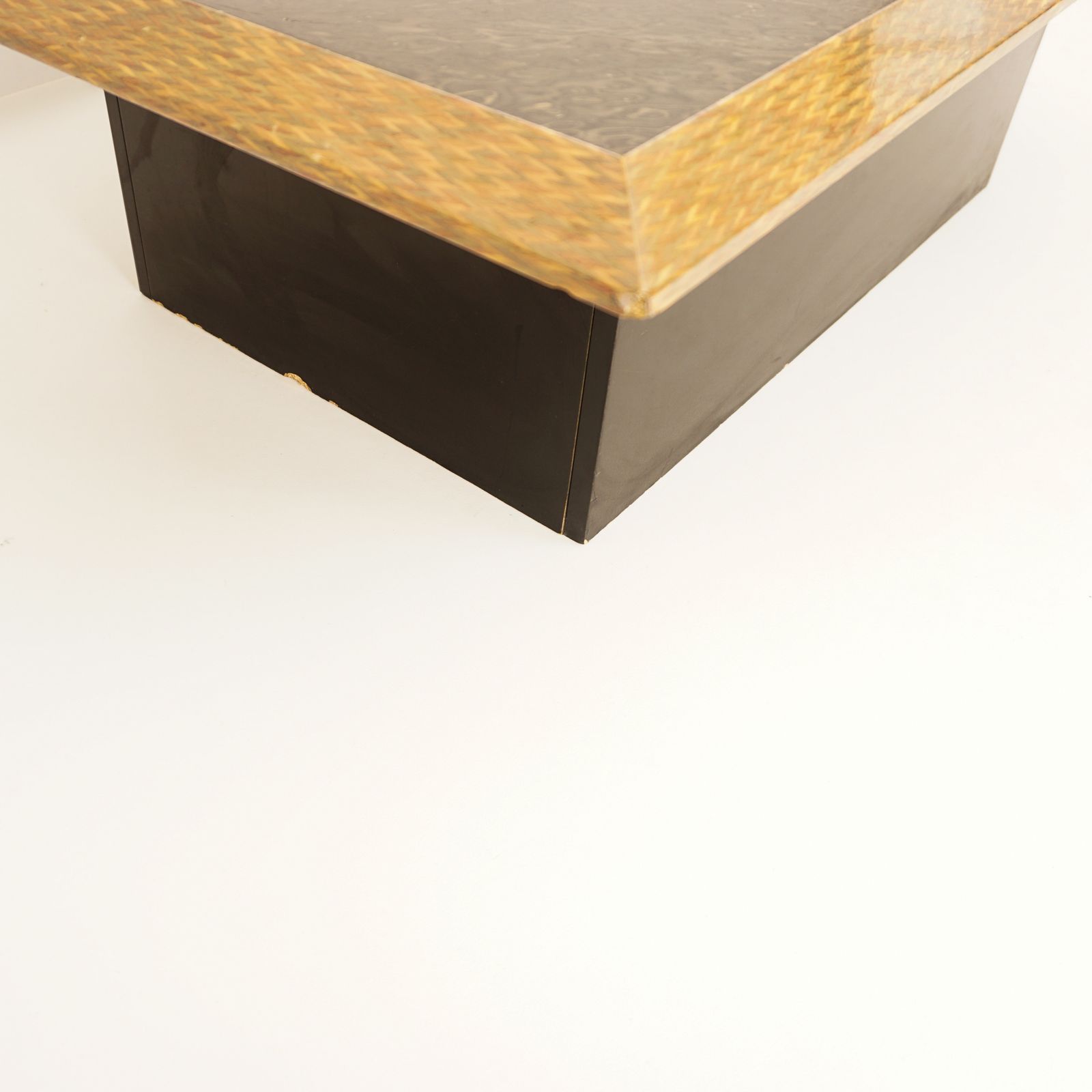 Giovanni Offredi Coffee Table For Saporiti, 1980 photo vintage