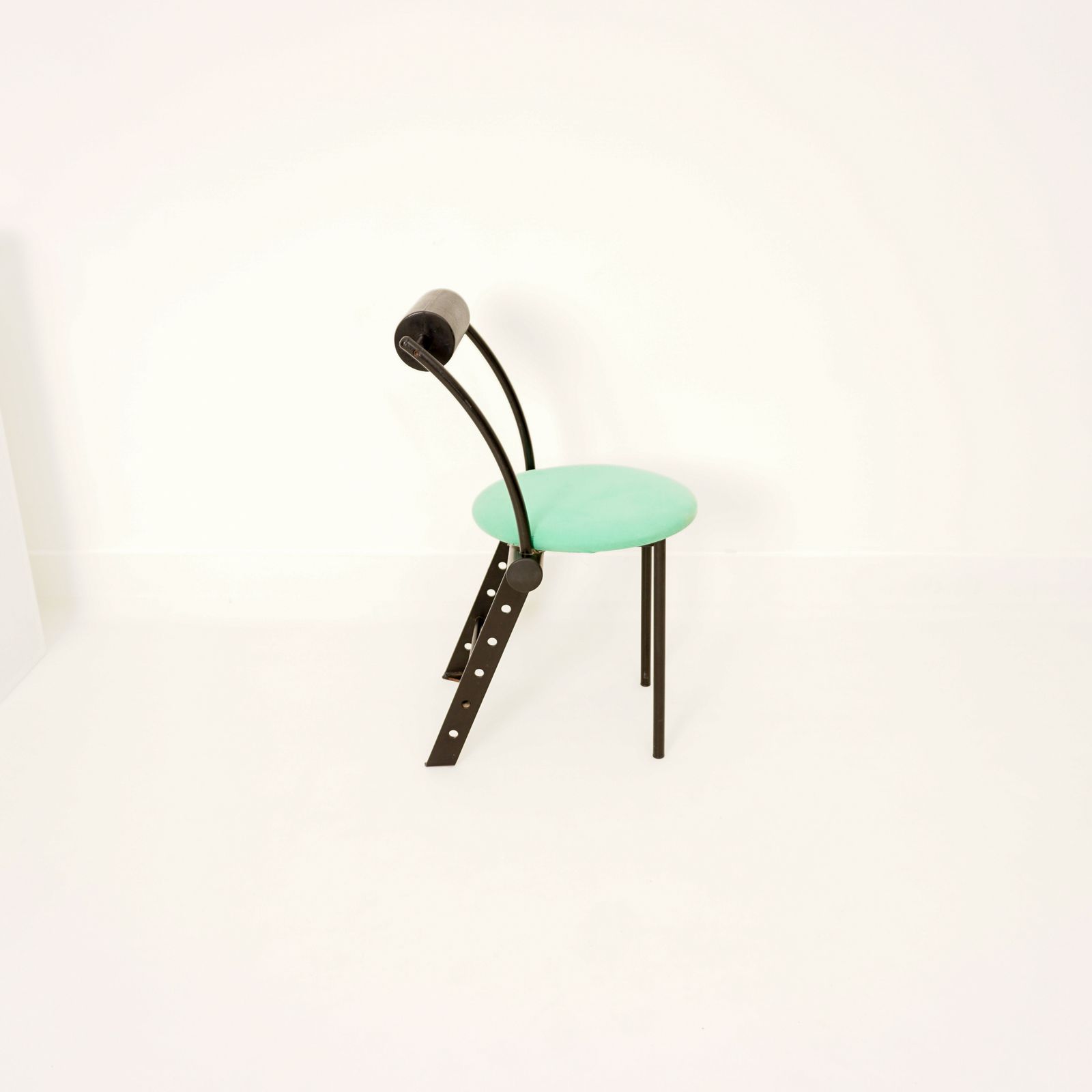 Postmodern Green Chair, 1980, 1980s photo furniture