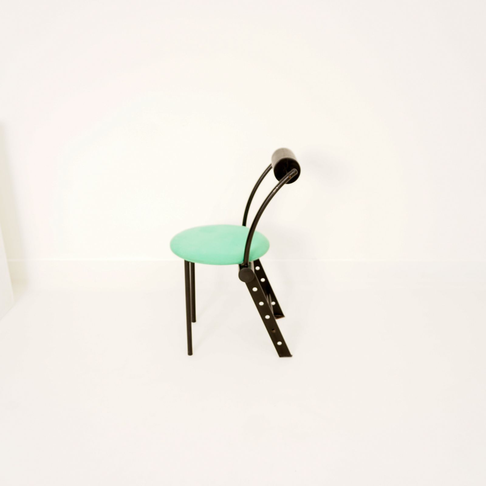 Postmodern Green Chair, 1980, 1980s photo buy