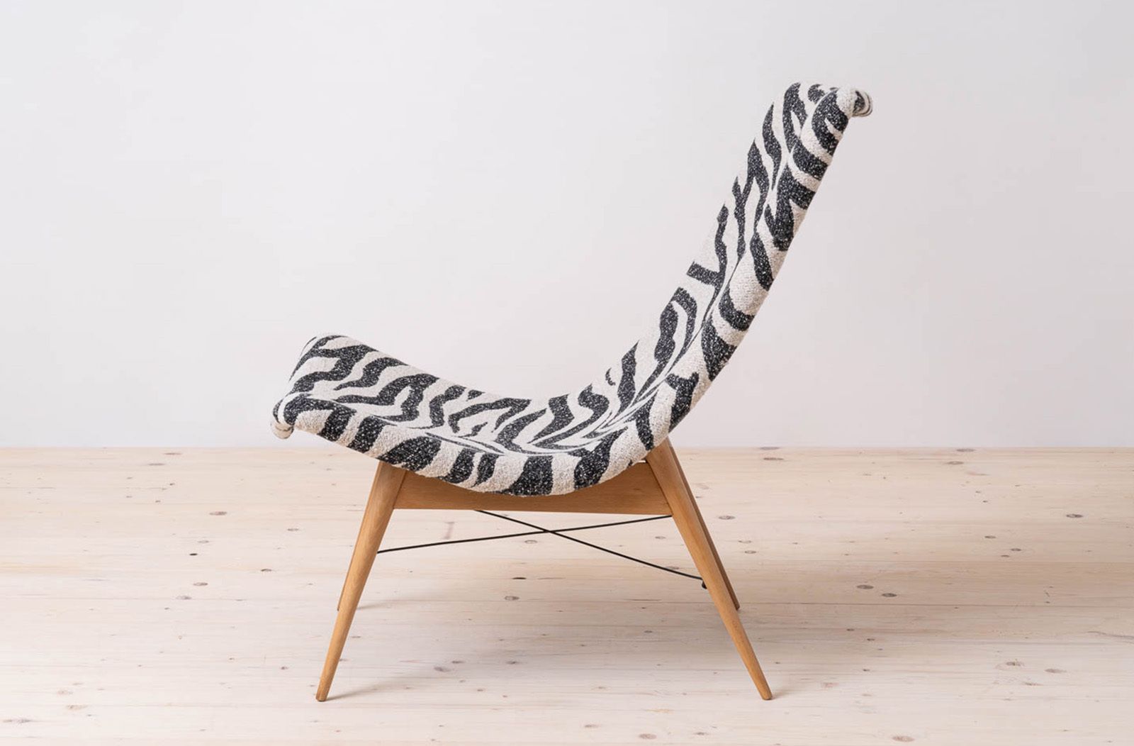 Lounge Chair By Miroslav Navratil, 1959, Reupholstered In Kvadrat Fabric photo furniture