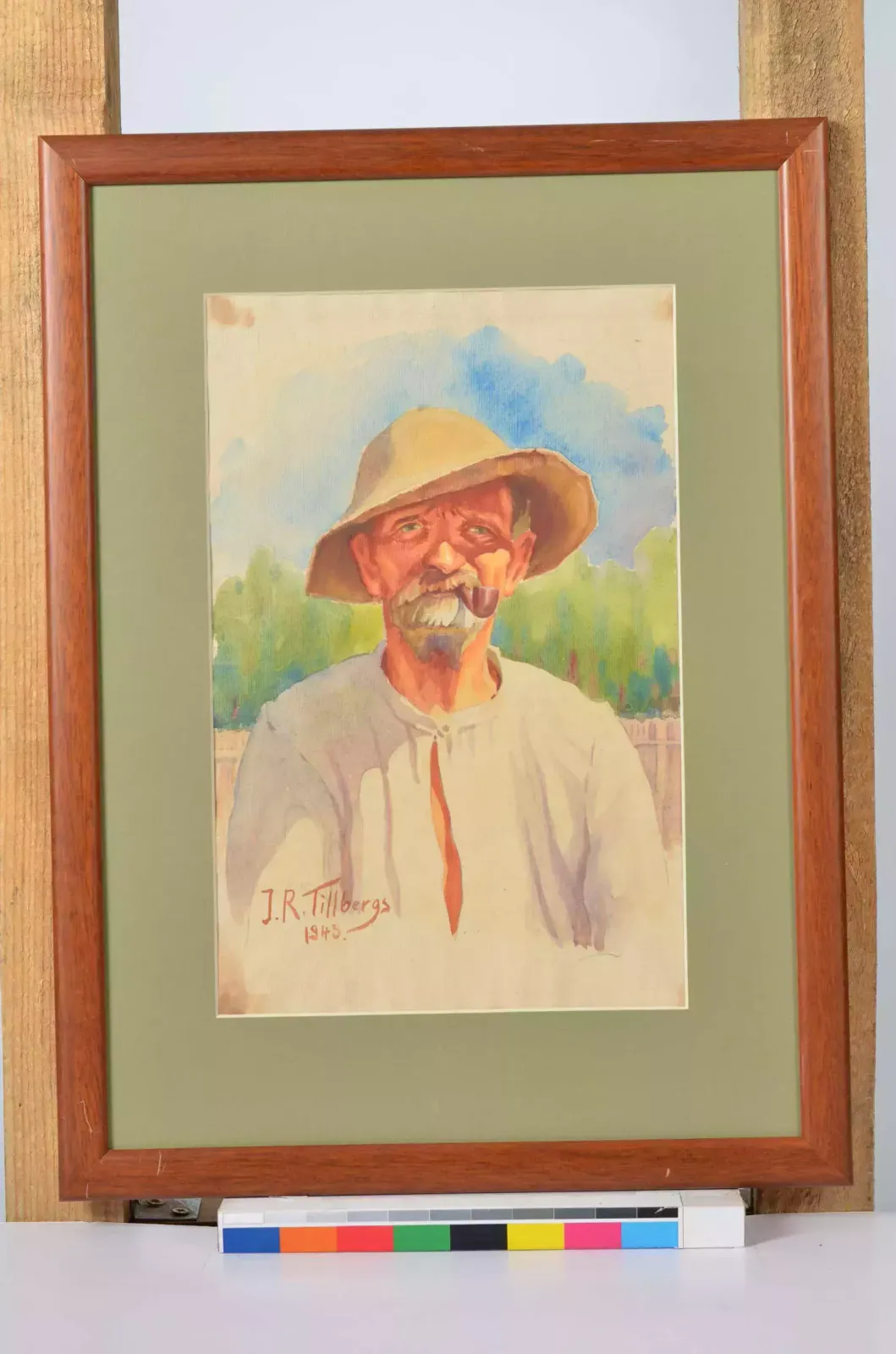 Art Painting Portraits Of Parents By Jans Roberts Tilbergs photo