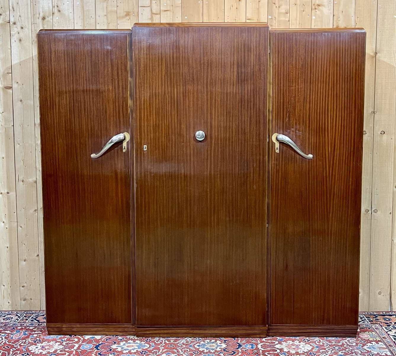 Mahogany Cabinet In Art Deco Style