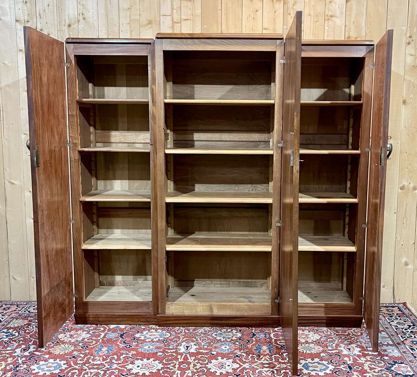 Mahogany Cabinet In Art Deco Style photo for sale