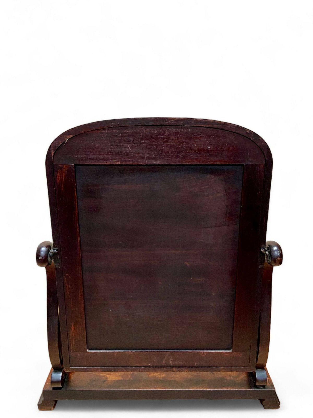 Antique Victorian Mahogany Dressing Table Mirror / Free Standing Toilet Mirror photo Home Decor