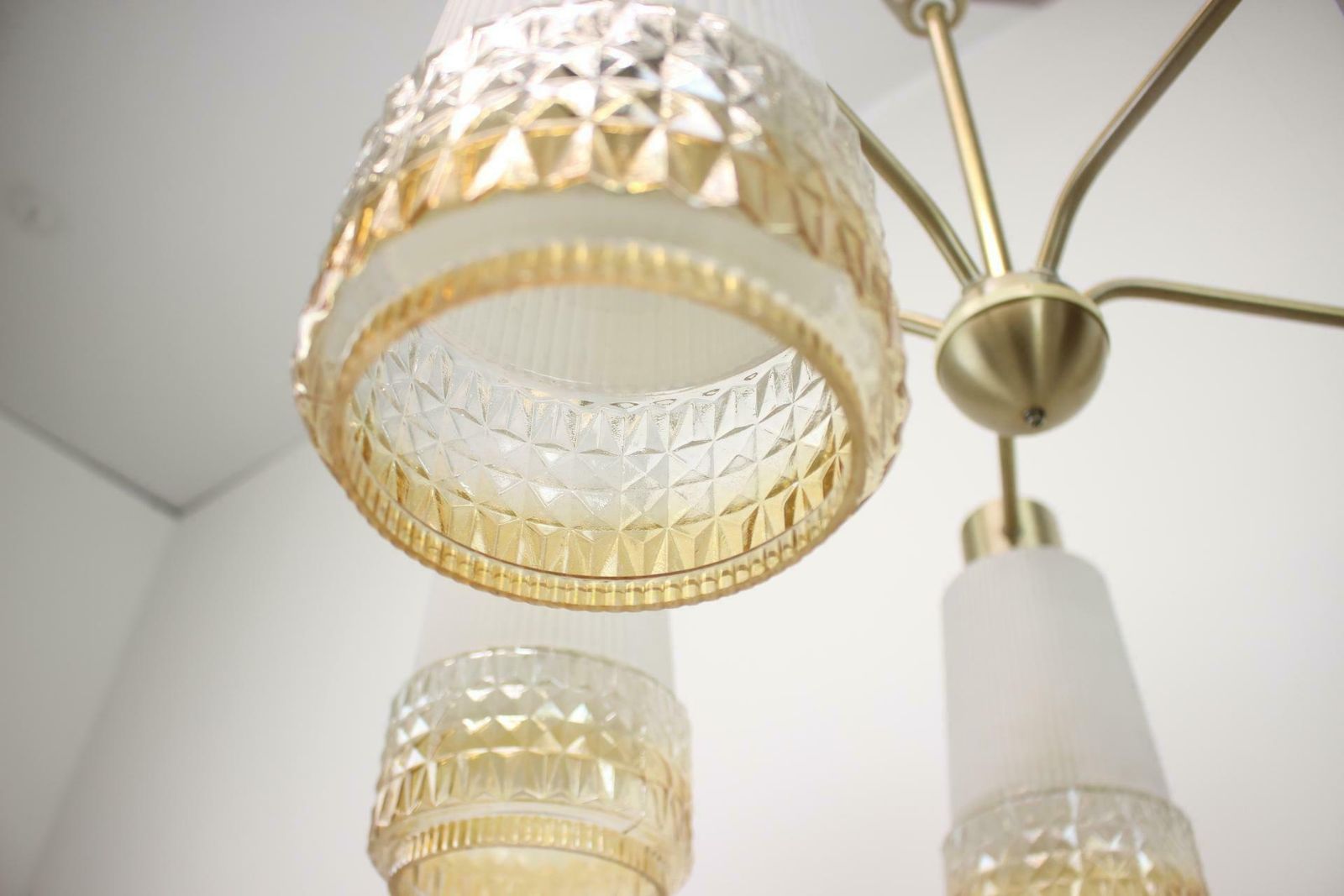1970's Chandelier By Veb Aka Electric, Germany photo for sale