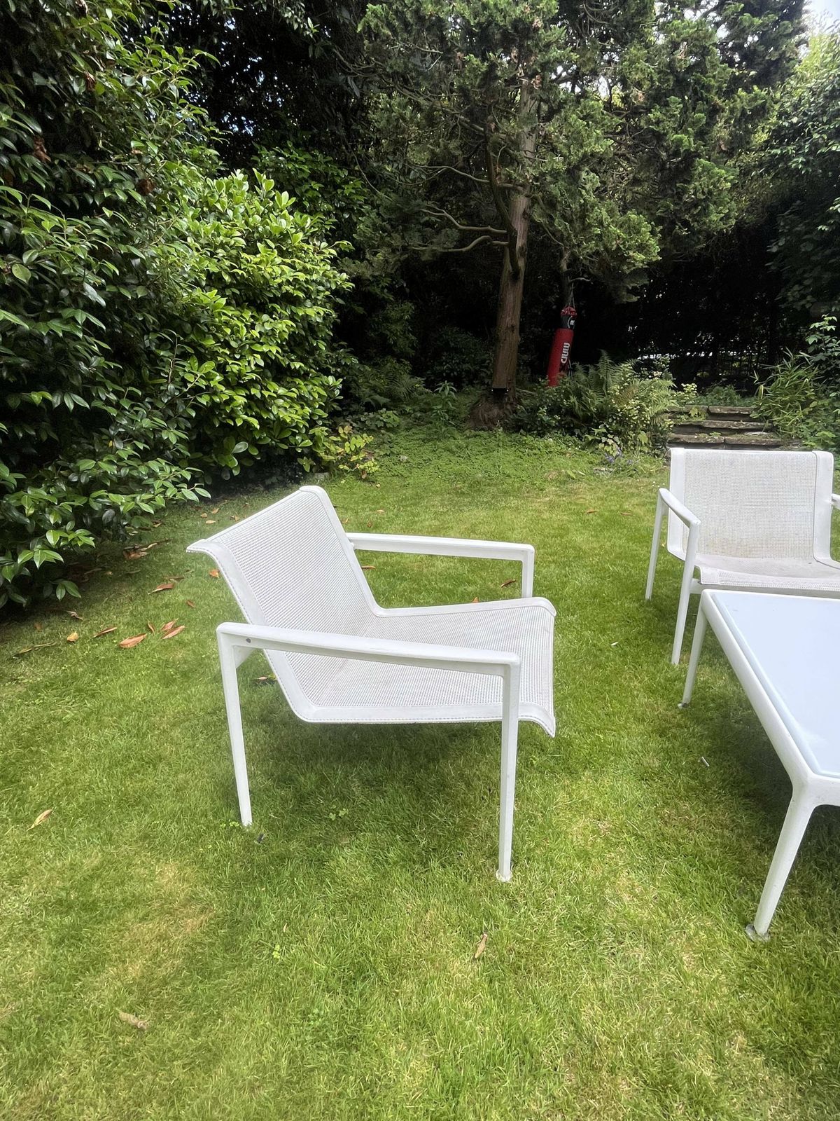 Richard Schulz 1966 Knoll Garden Chairs And Table photo for sale