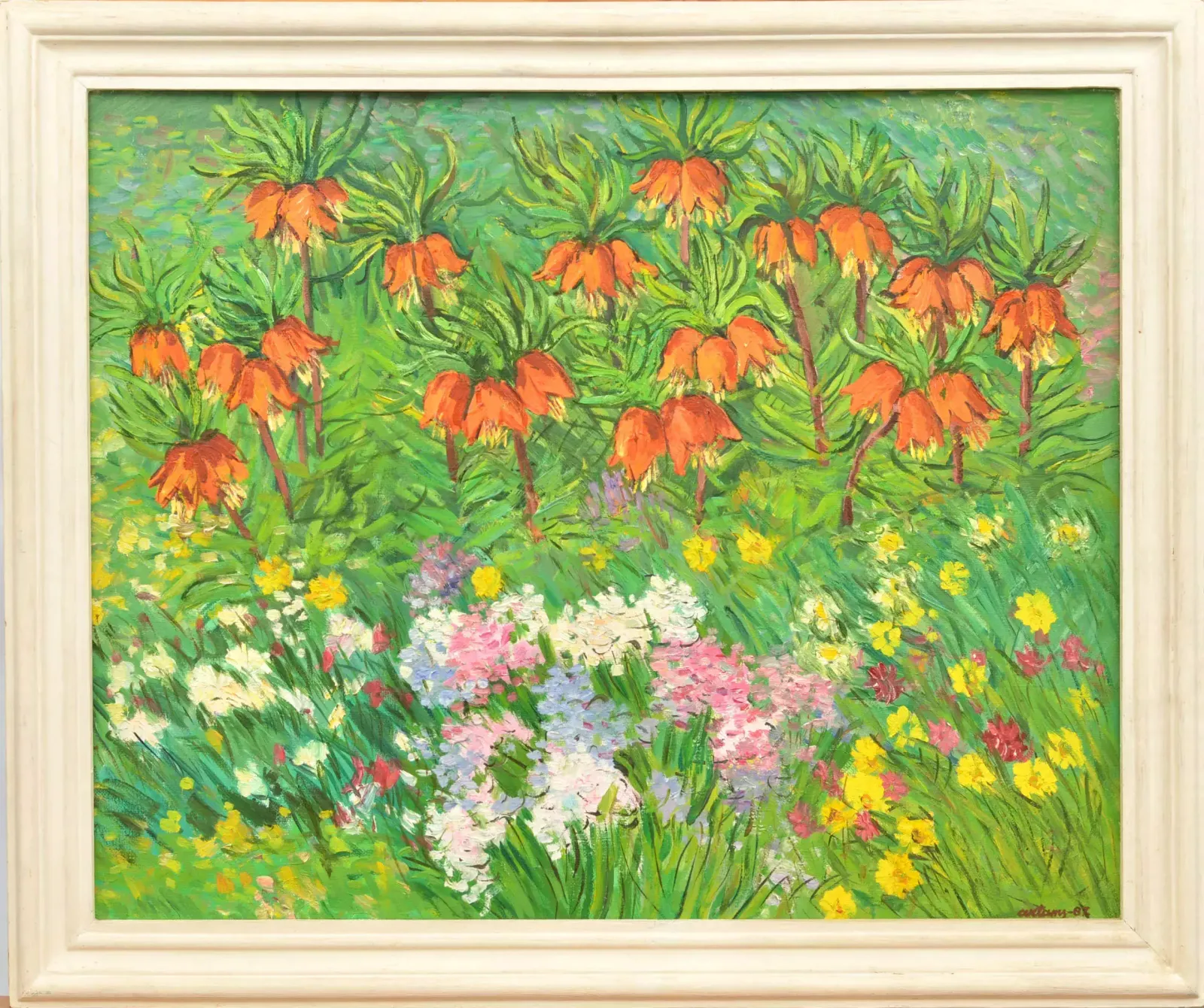 Summer Flowers, 1980s, Vintage