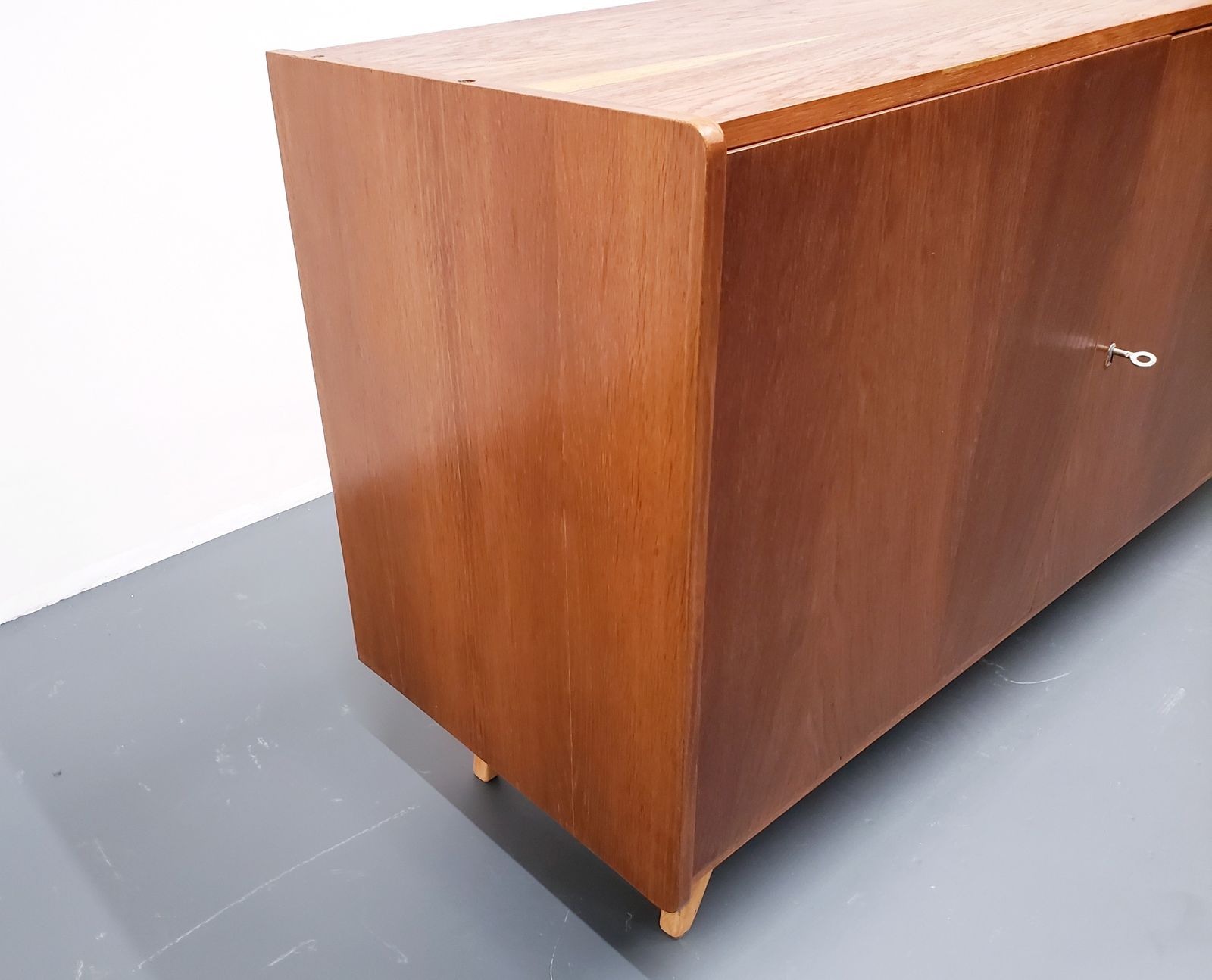 1966 Jiri Jiroutek Sideboard, Model U 460 In Black, White And Pink photo buy