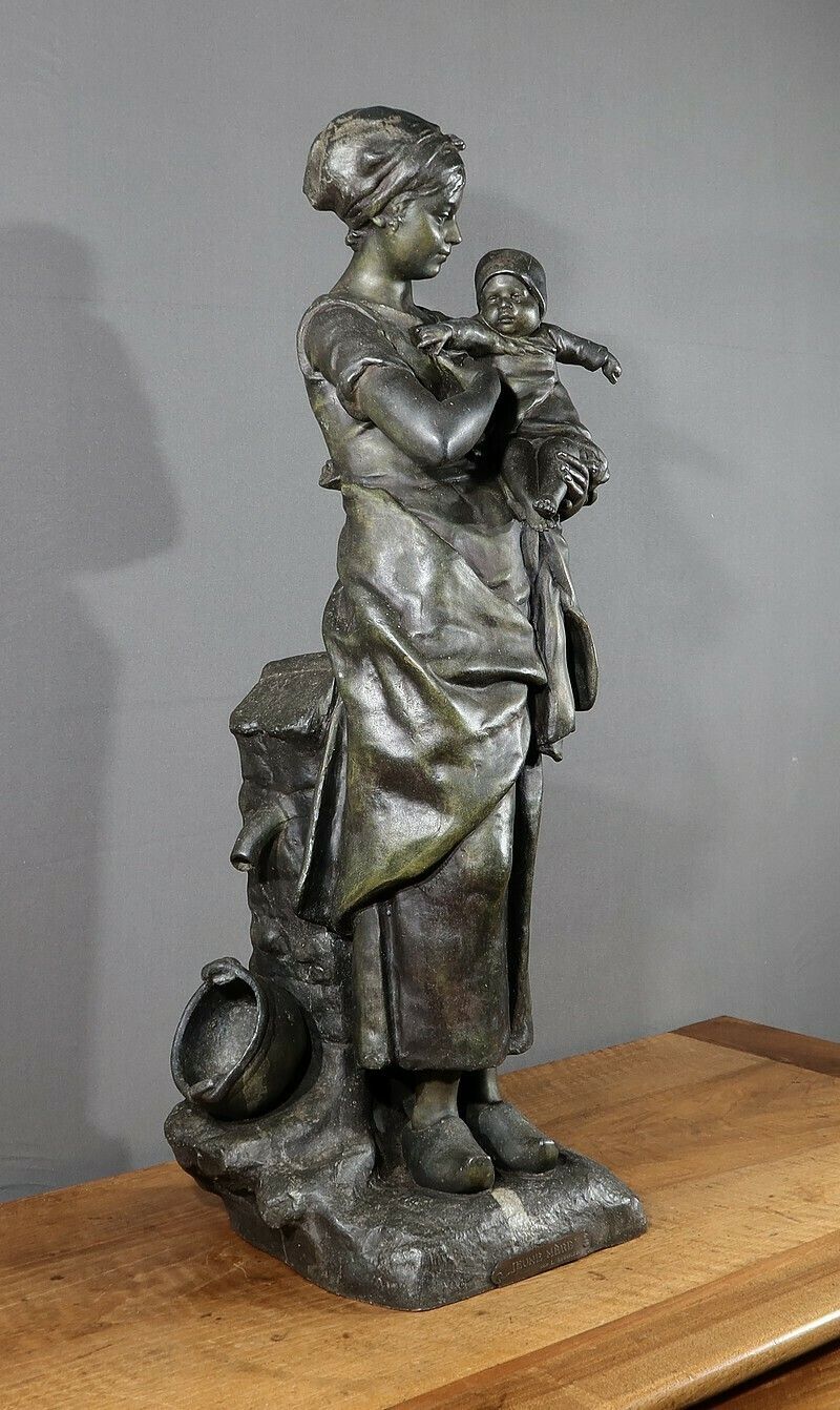 Statue Regulates By Steiner Late 19th photo vintage