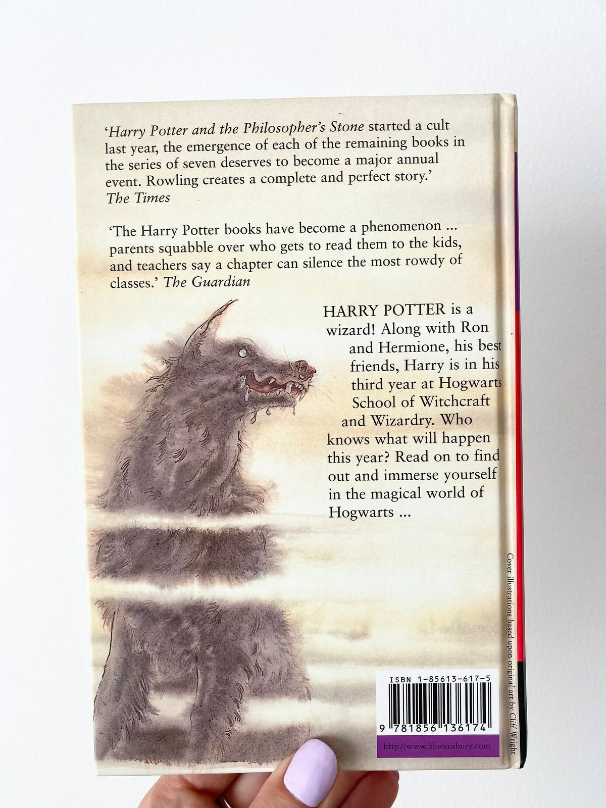 Harry Potter And The Prisoner Of Azkaban J. K. Rowling, 1999, Hard Cover, First Edition photo vinterior