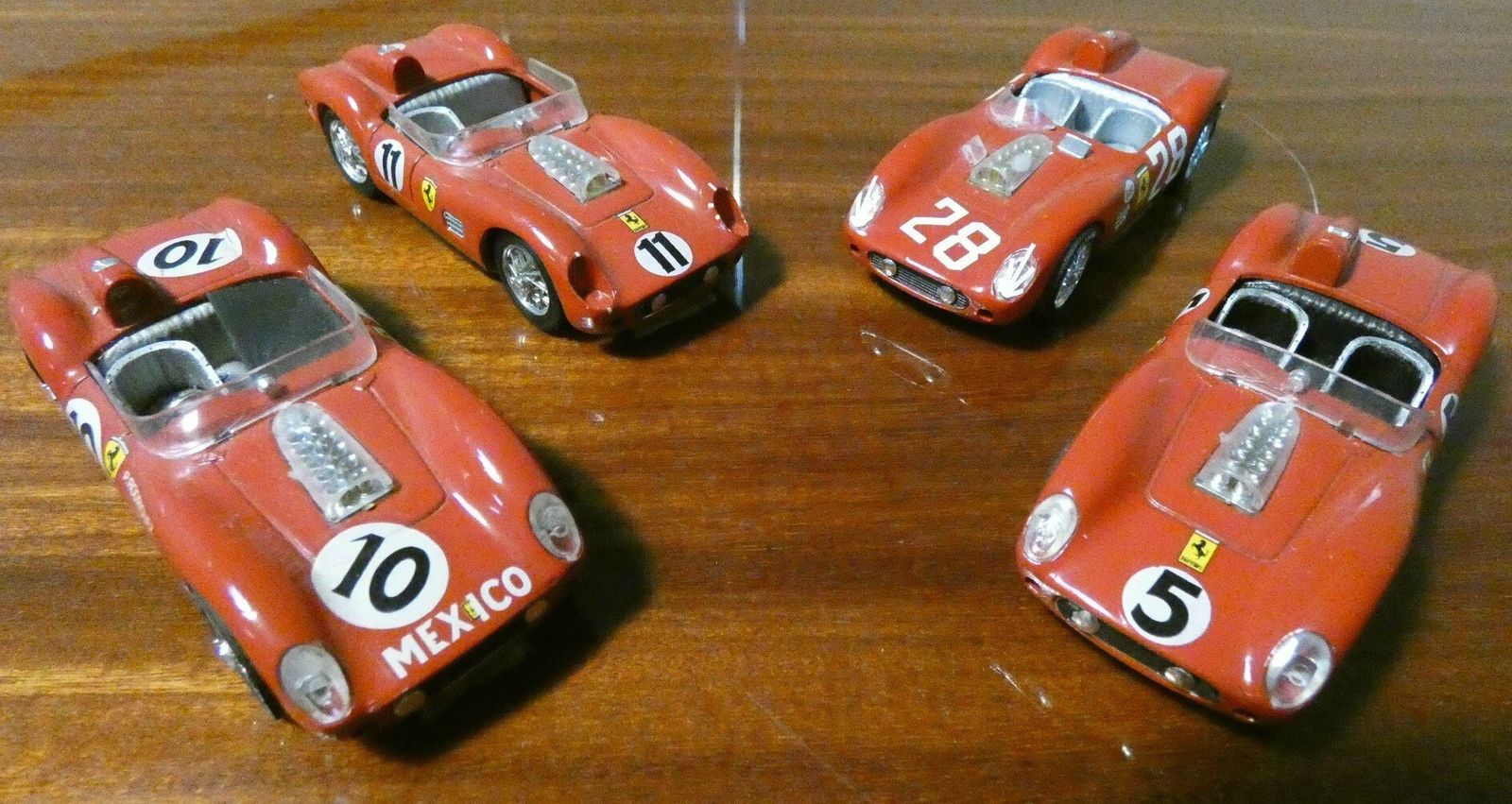Set Of 64 Models From The Scuderia Ferrari Historical Archive Collection, In 1/43 Scale By Brumm – Italy 1980s photo for sale