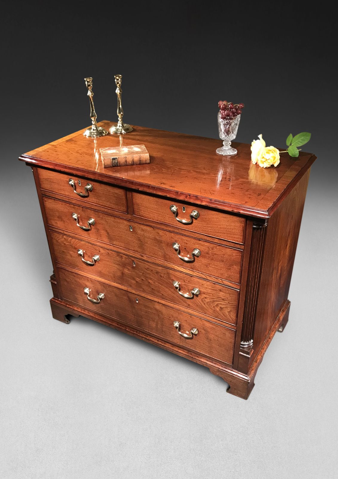 George III Mahogany Chest Of Drawers