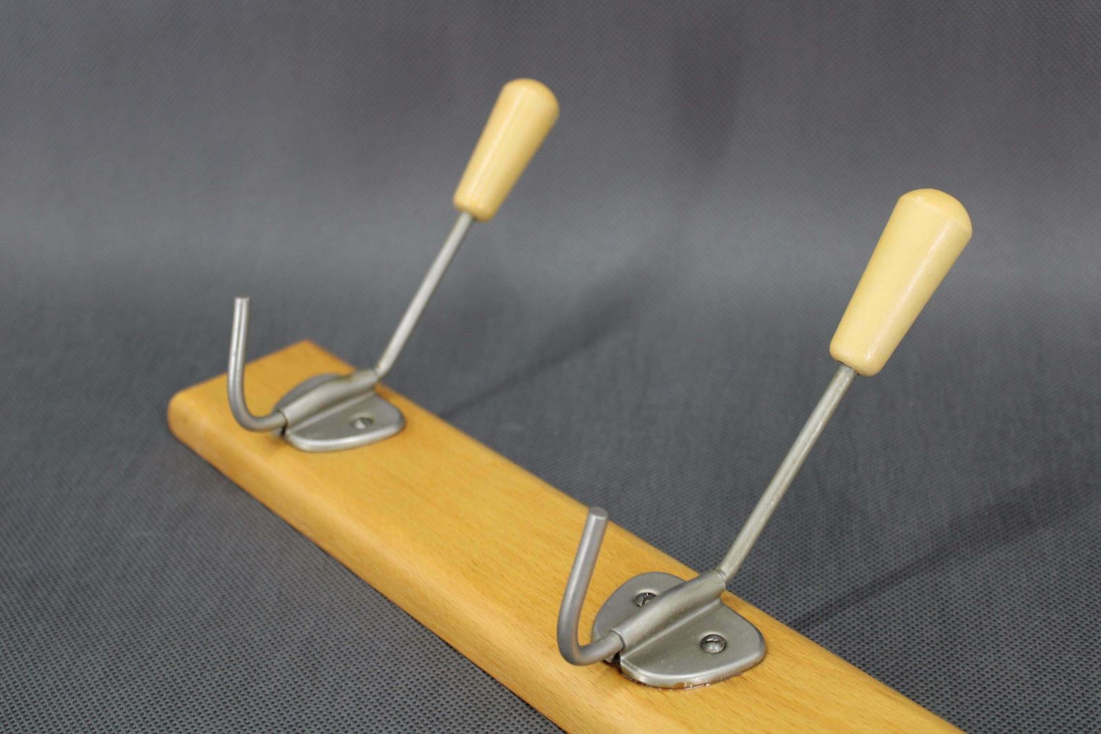 1960s Mid Century Wooden Wall Hanger, Czechoslovakia photo 129.0