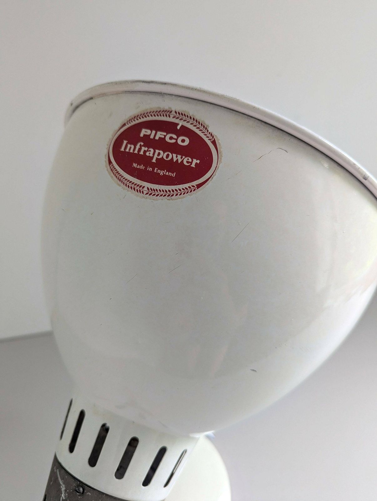 Vintage 1950s Pifco Infrapower Medical Heat Lamp Upcycled Into Table Spot Light, Made In England photo buy
