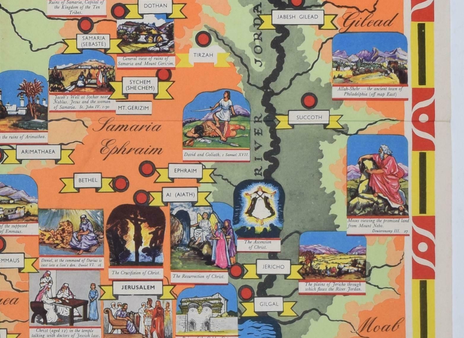 Mahoney The Holy Land National Savings Original Vintage Poster By Mahoney 1950 photo 250.0