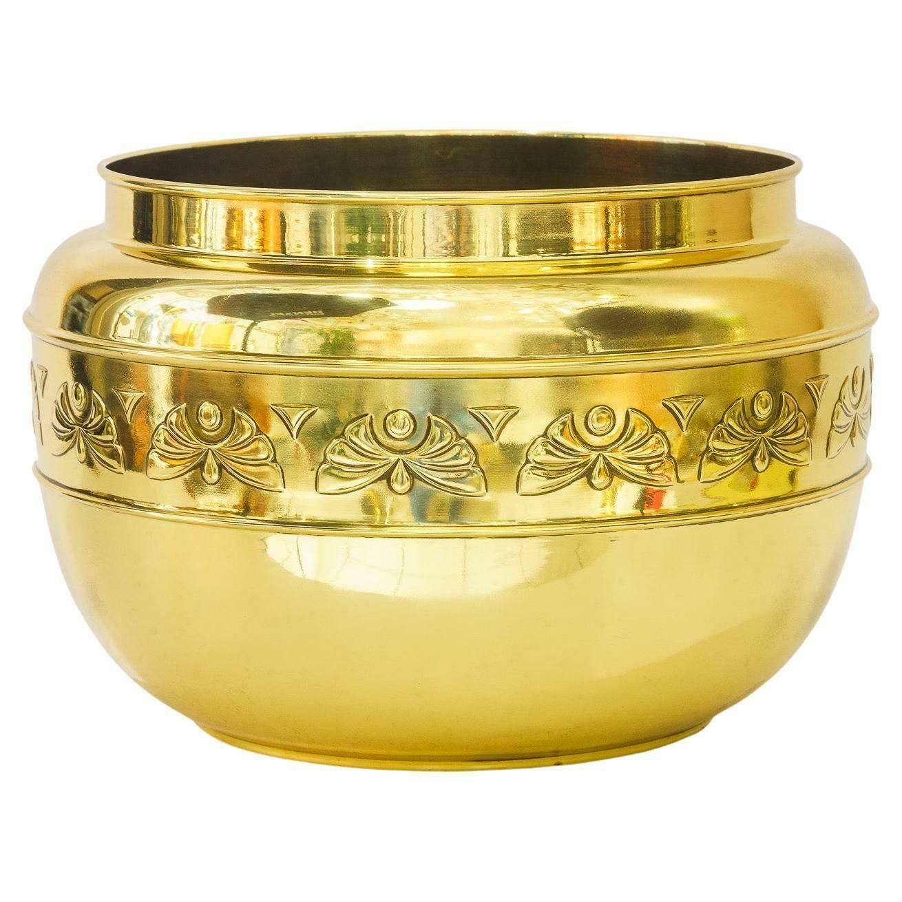 Art Deco Palm Pot Vienna Around 1920s