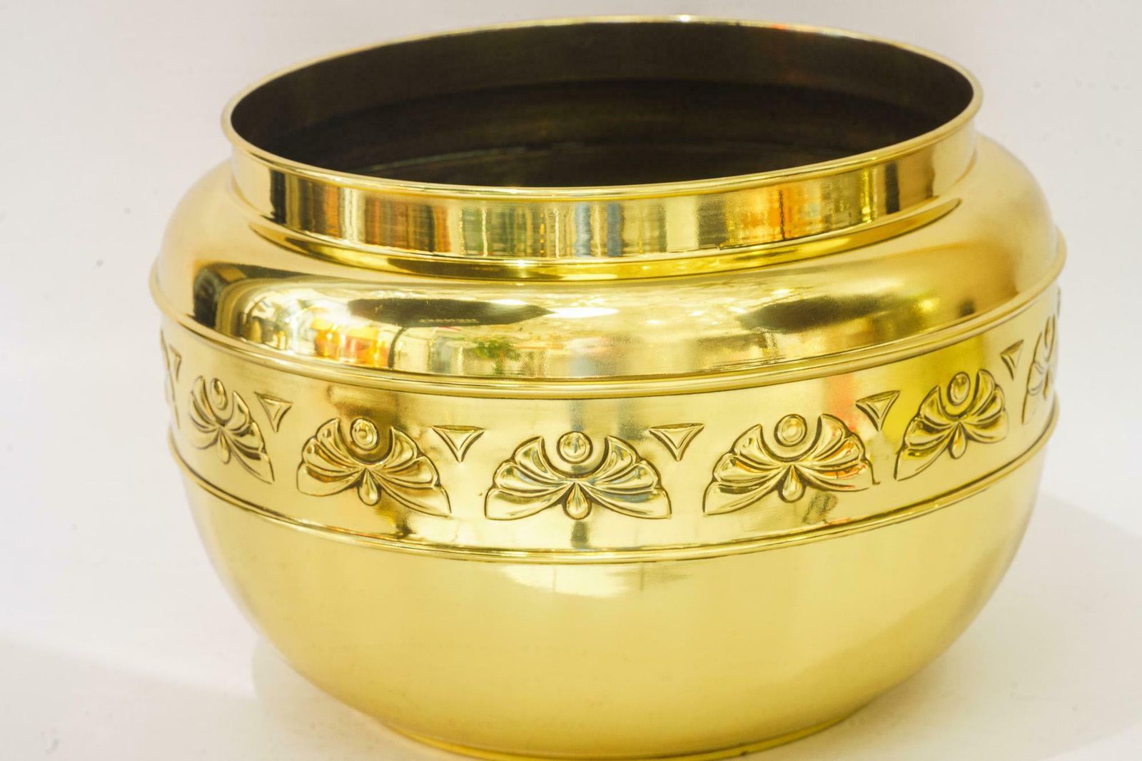 Art Deco Palm Pot Vienna Around 1920s photo vinterior