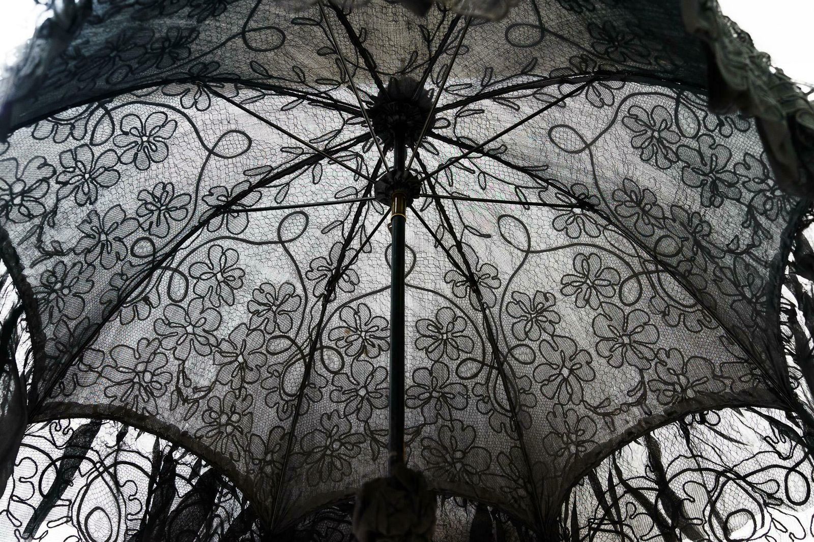 Parasol Made Of Silk And Fabric Around 1920s photo buy
