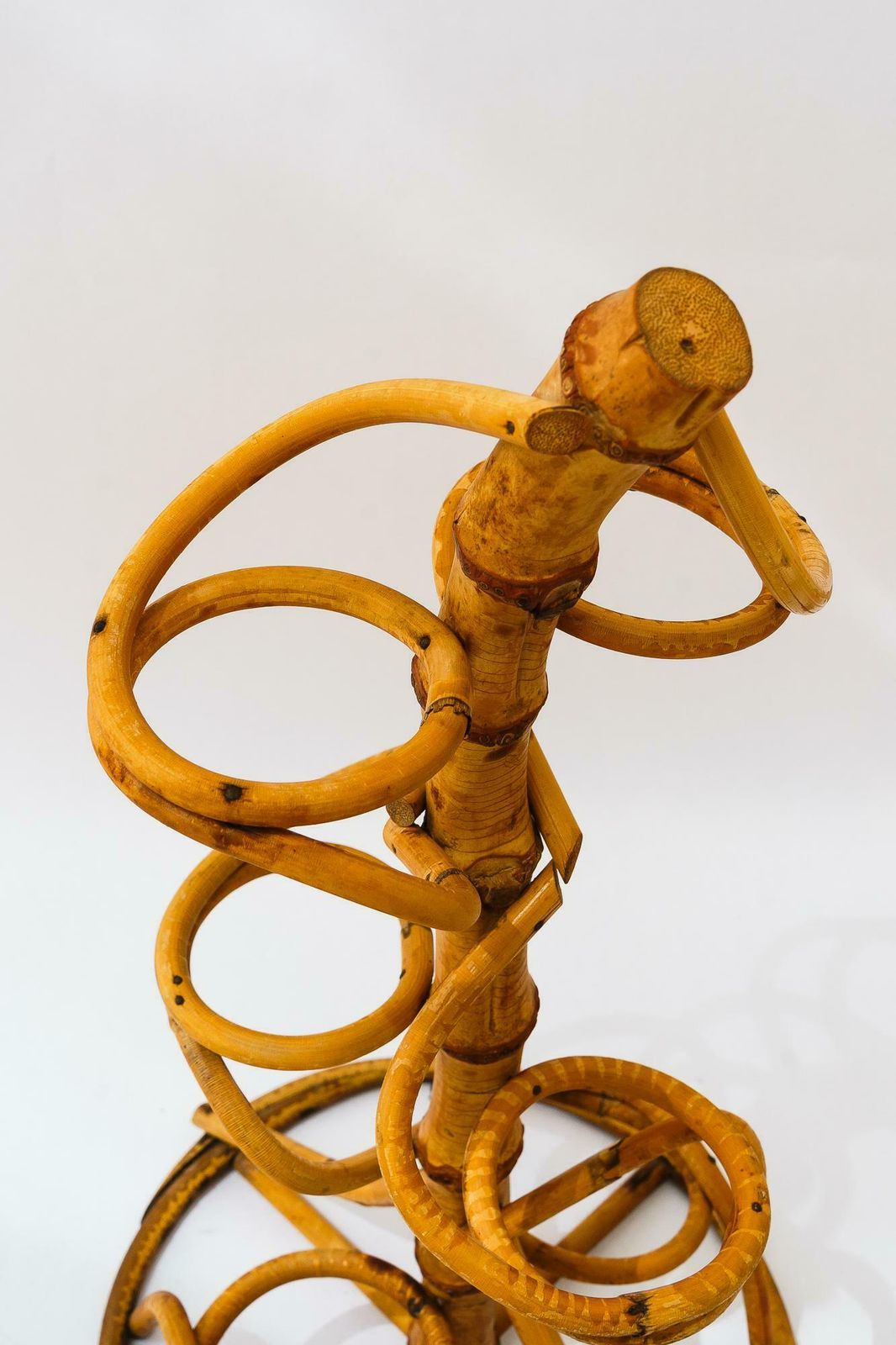 Walking Stick Stand Bamboo Vienna Around 1950 photo 414.0